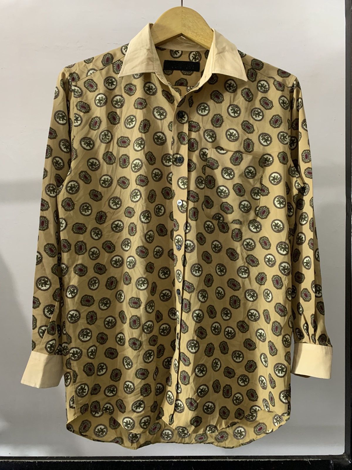 Japanese Brand Japanese Allover button shirt Size US M / EU 48-50 / 2 - 2 Thumbnail