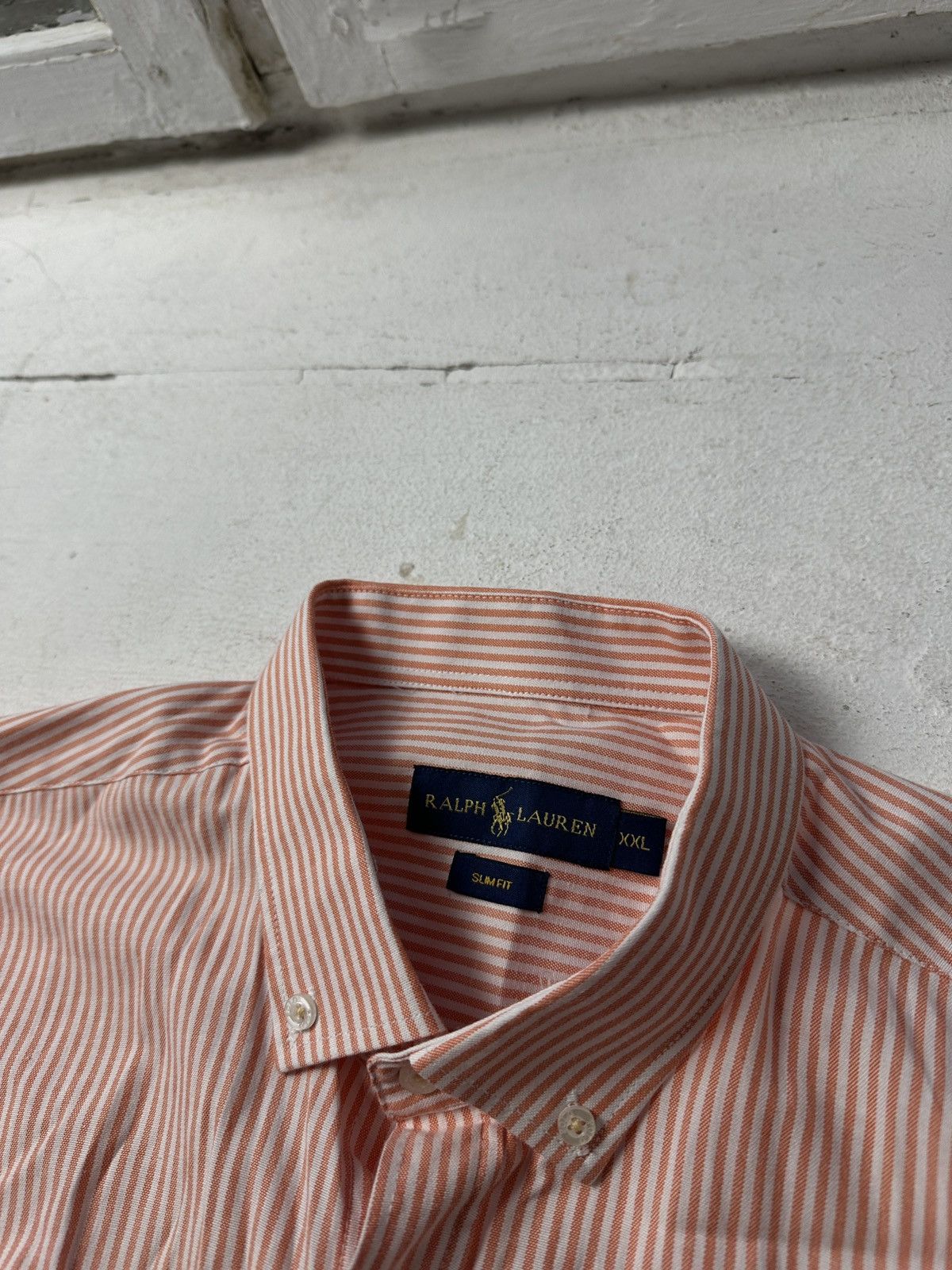 Polo Ralph Lauren 🚨 VNTG Y2K Polo Ralph Lauren Shirt check RARE long SLEEVE Size US XXL / EU 58 / 5 - 6 Thumbnail