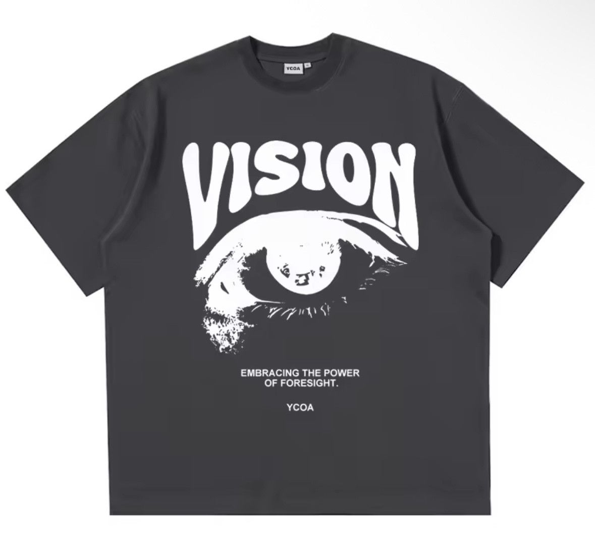 Japanese Brand Gothic 90s Streetwear Gray Eye T-Shirt Punk Graphic Tees Size US XL / EU 56 / 4 - 1 Thumbnail