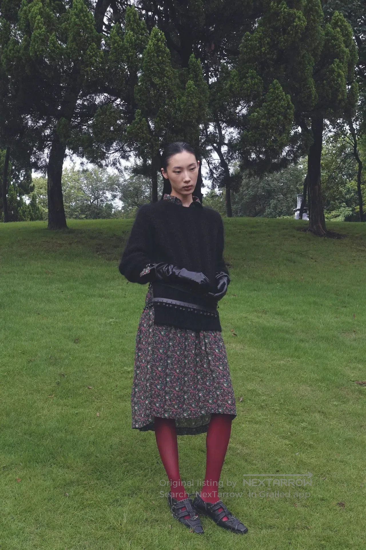 Junya Watanabe junya watanabe floral knit dress 2. Size S / US 4 / IT 40 - 2 Thumbnail