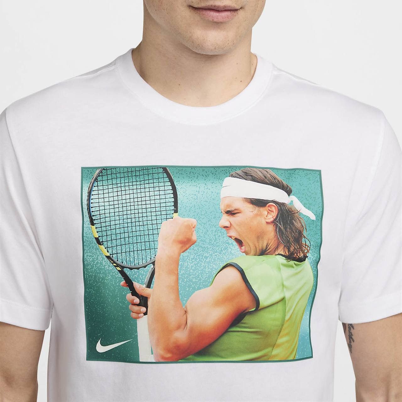 Nike Nike Rafa tennis tee logo rare size Xl Size US XL / EU 56 / 4 - 3 Thumbnail