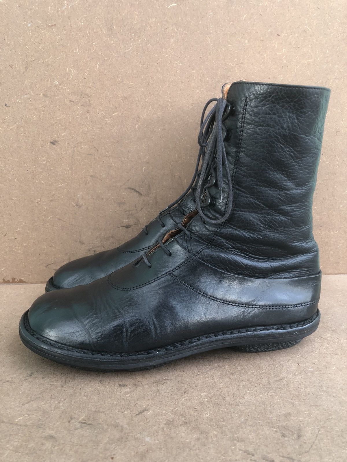 Trippen Trippen Black Calfskin Leather Women’s Boots Size 40 Size US 7.5 / EU 40-41 - 4 Thumbnail
