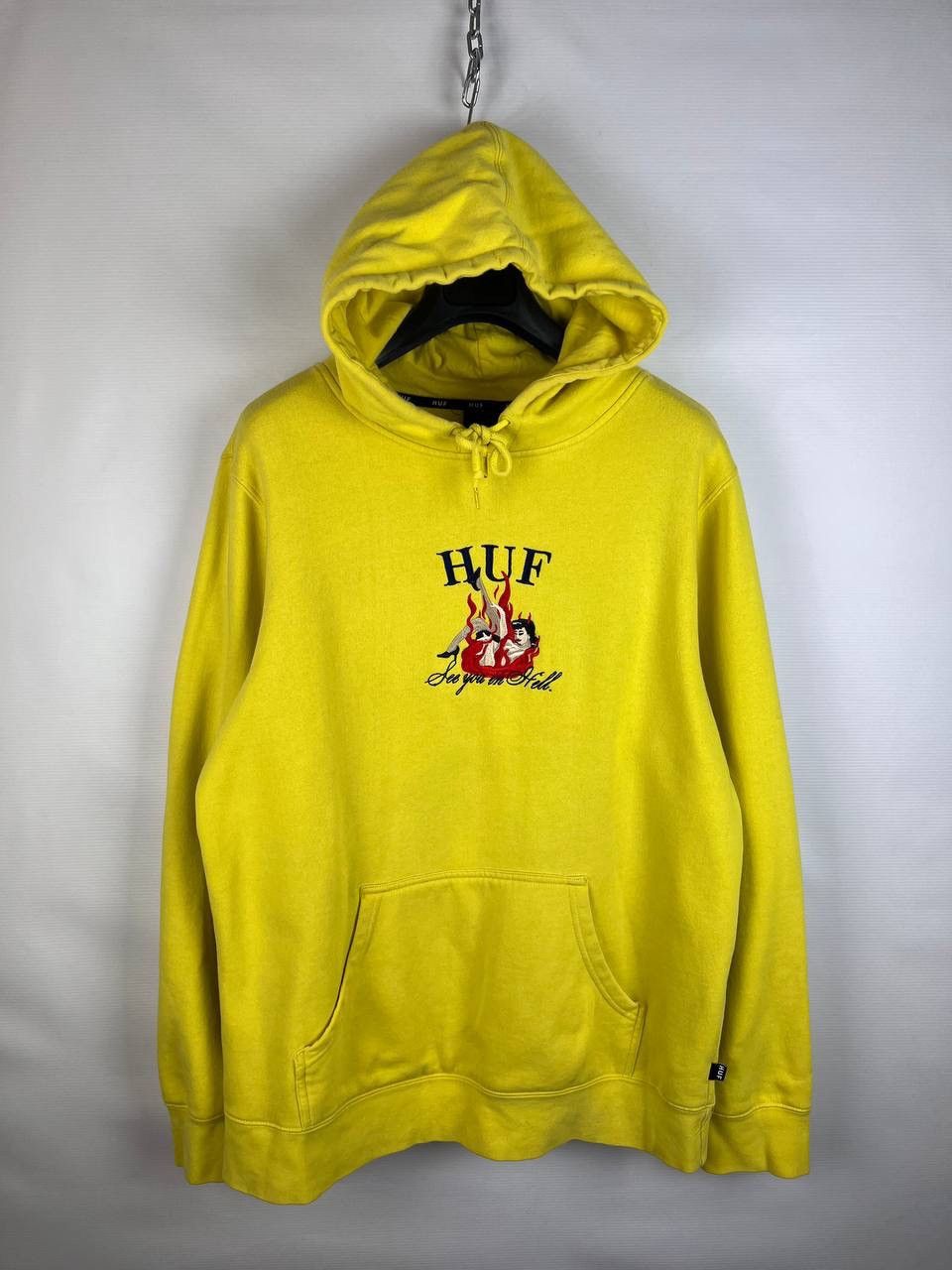 Huf Huf Girl Skateboard streetwear hoodie size L Size US L / EU 52-54 / 3 - 1 Thumbnail