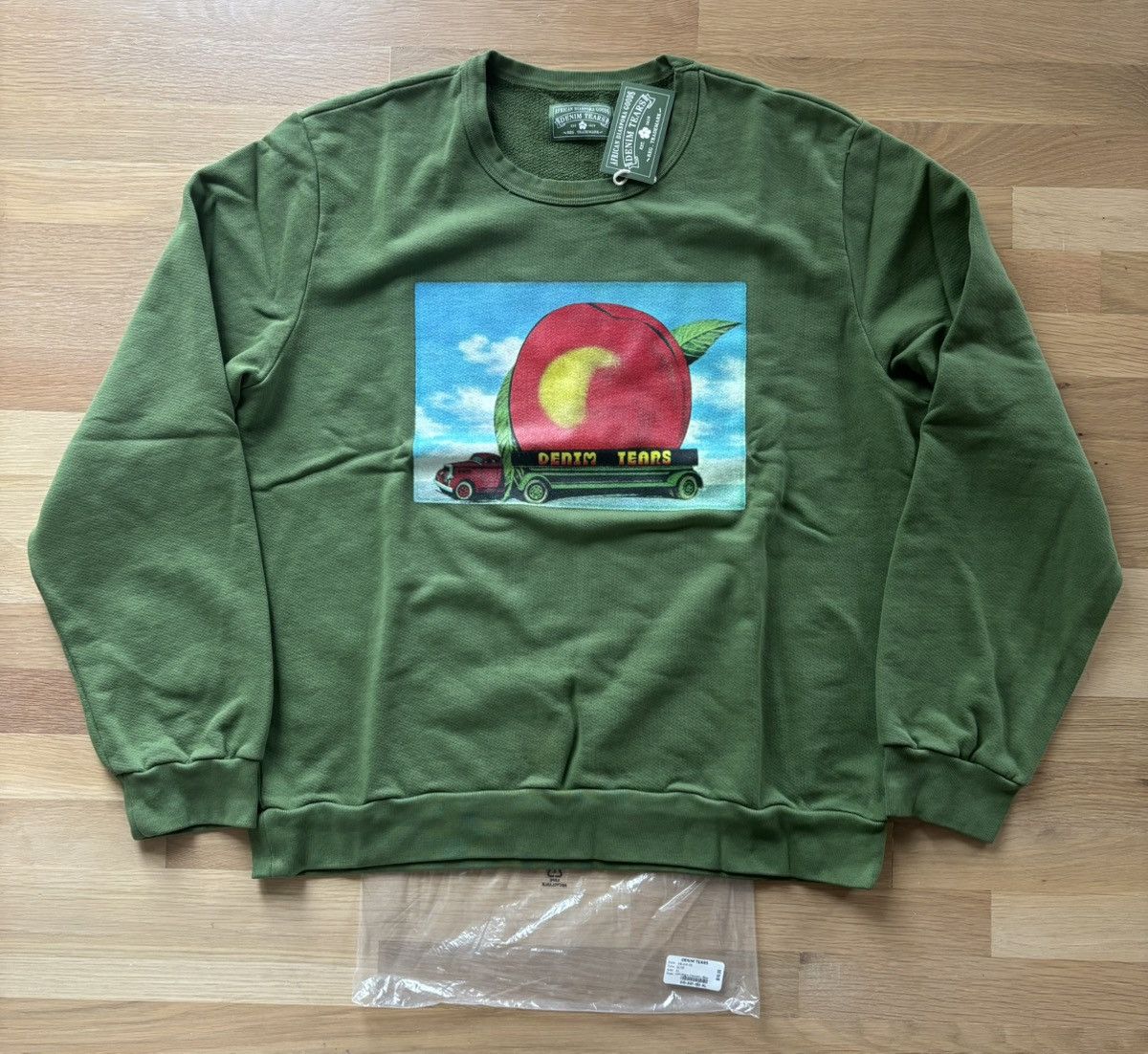 DENIM TEARS Stussy x Denim Tears Giant Fruit Crewneck Size US XL / EU 56 / 4 - 3 Thumbnail