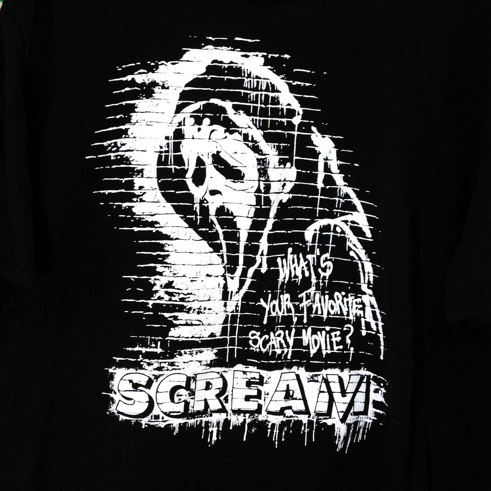 Hanes Scream Ghostface Graffiti T Shirt Size 2XL Scary Movie Size US XXL / EU 58 / 5 - 4 Thumbnail