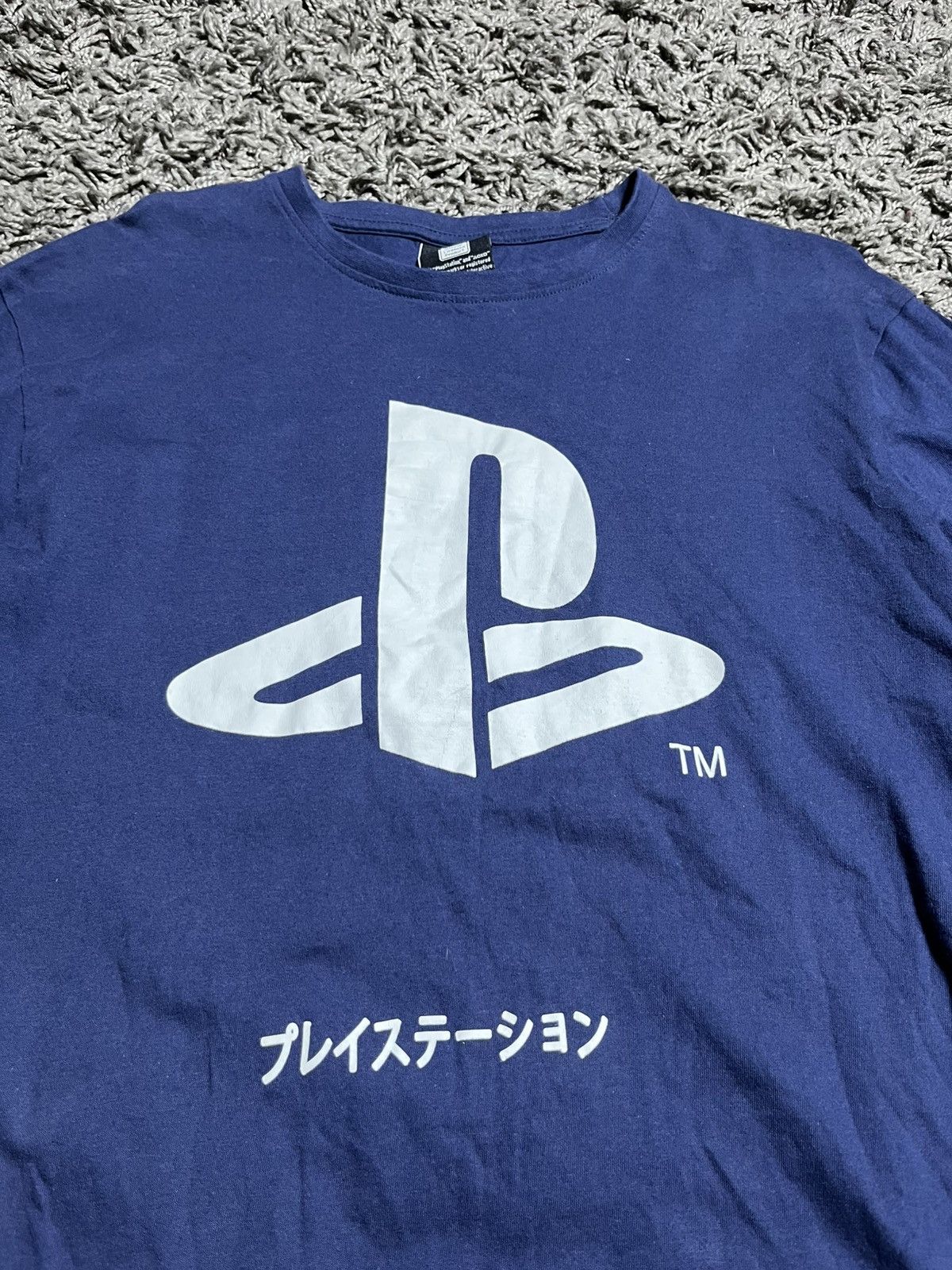 Vintage PLAYSTATION JAPAN STYLE COTTON Y2K LONGSLEEVE T-SHIRT Size US L / EU 52-54 / 3 - 2 Thumbnail