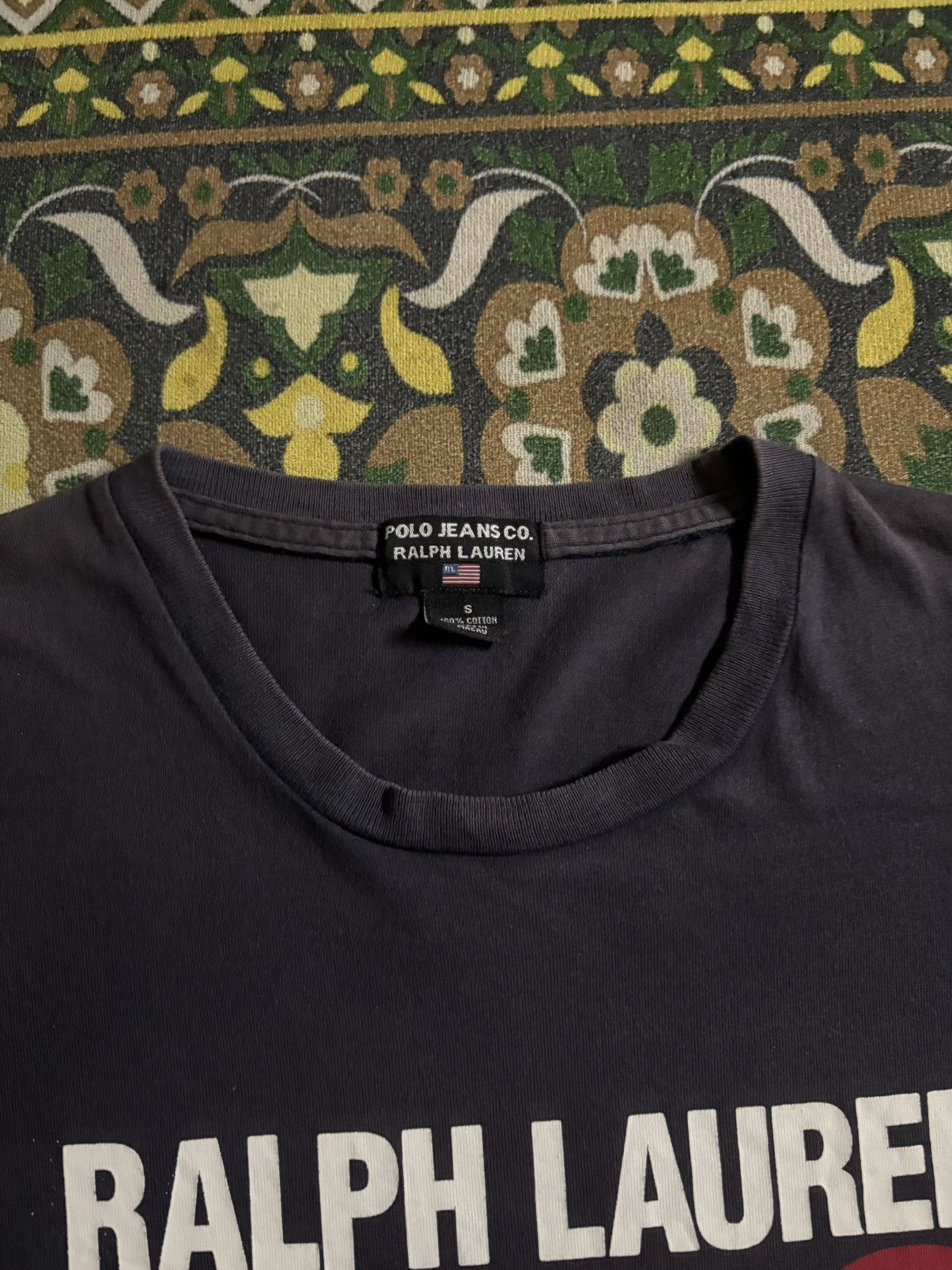 Polo Ralph Lauren Polo Ralph Lauren Over Print Spell Out Faded Color T-Shirt Size US M / EU 48-50 / 2 - 4 Thumbnail