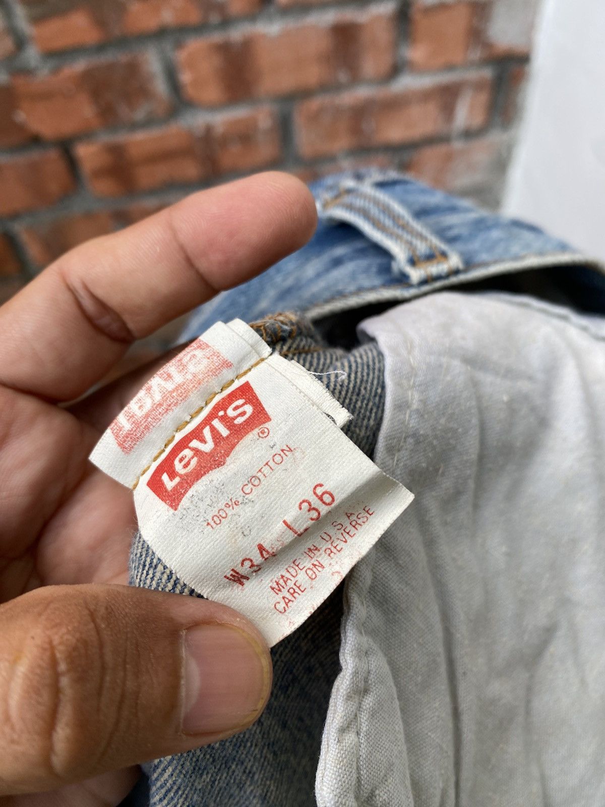 Levi's Vintage Clothing W32x29 Vintage levi's 501 90s made in USA Size US 32 / EU 48 - 6 Thumbnail