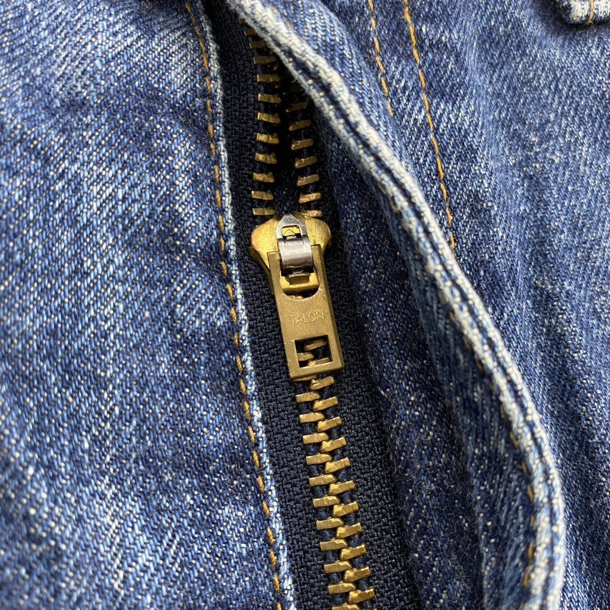 Levi's Vintage Clothing 🇯🇵1990’s Vintage Levis 502XX Selvedge Faded Blue Jeans Size US 30 / EU 46 - 6 Thumbnail