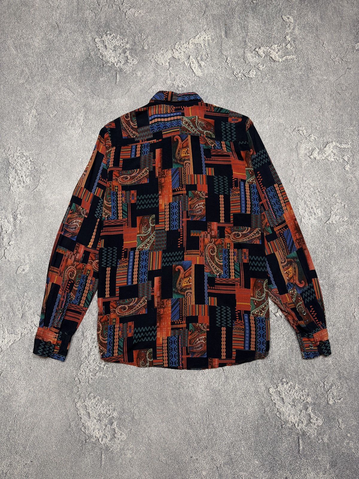 Dolce & Gabbana Dolce & Gabbana Royal Print Multicolor Shirt Size US M / EU 48-50 / 2 - 11 Thumbnail