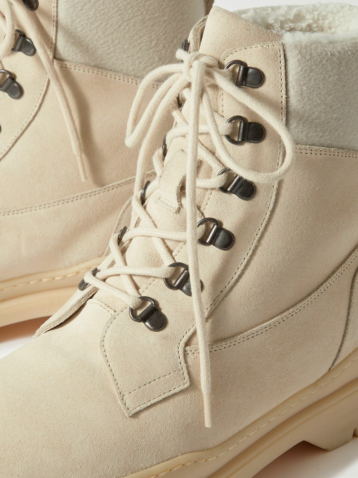 Loro Piana o1w1db10725 FAN3982 Gravel Boots in Beige Size US 9.5 / EU 42-43 - 6 Thumbnail