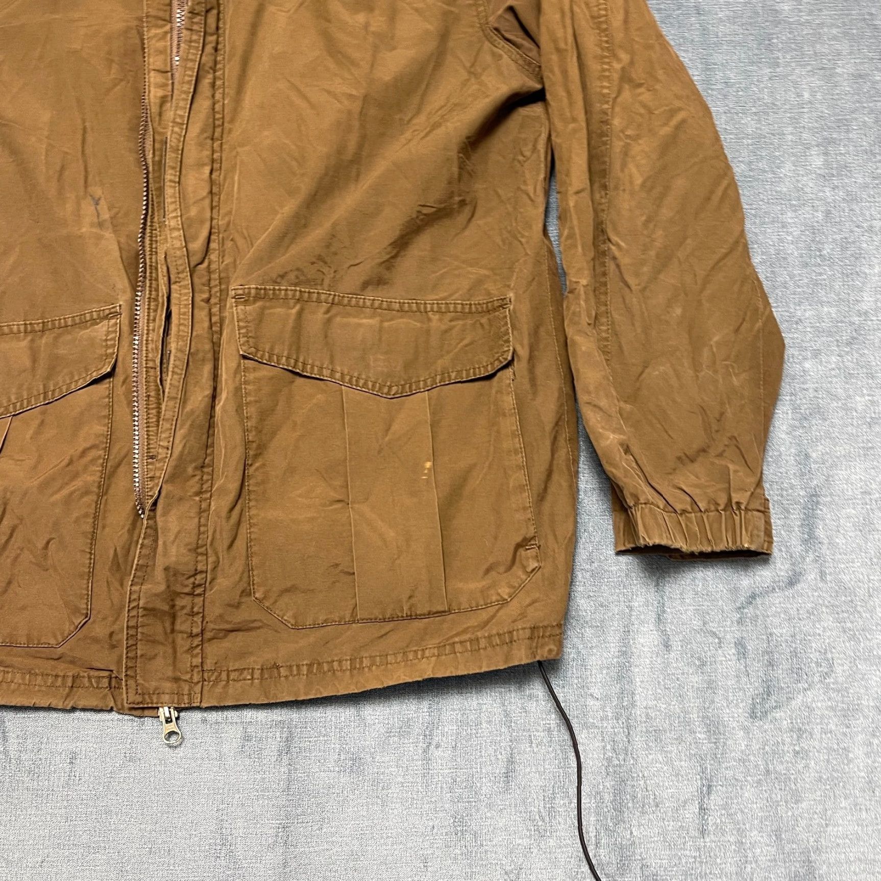Timberland VINTAGE Timberland Stratham Issue Jacket Mens Small Brown Authentic Outdoor Gear Size US S / EU 44-46 / 1 - 2 Thumbnail