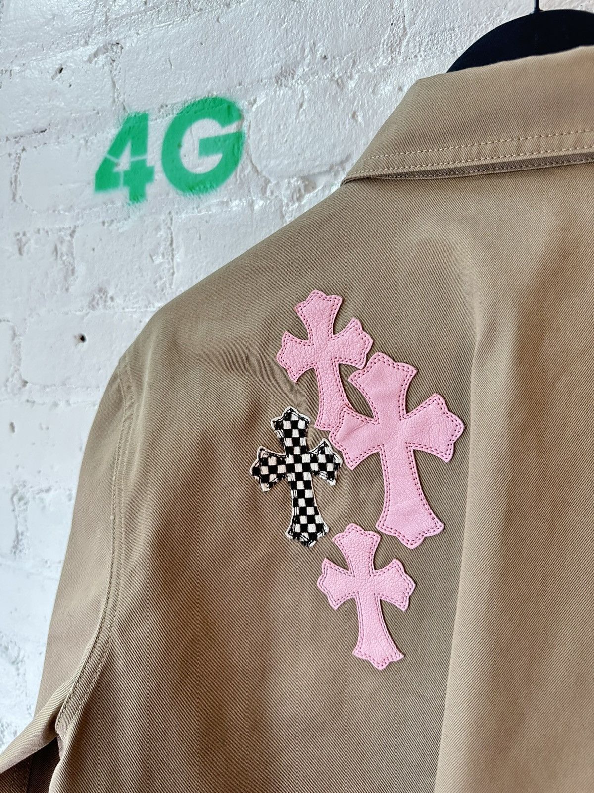 Chrome Hearts CHROME HEARTS PATCHED WORK DOG JACKET Size US L / EU 52-54 / 3 - 2 Thumbnail
