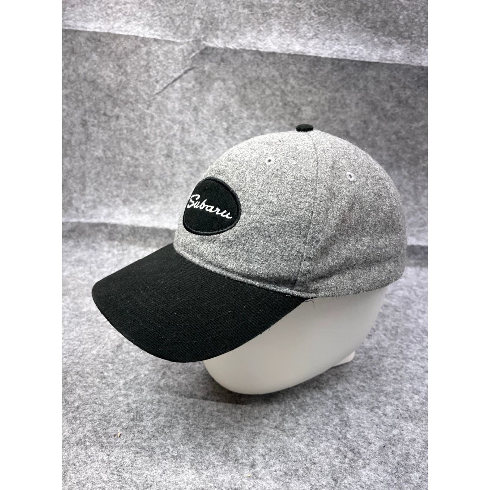 Vintage Subaru Hat Cap Snap Back Adult One Size Gray Black Cotton Blend Cars Outdoors Hat/Cap Size ONE SIZE - 4 Thumbnail