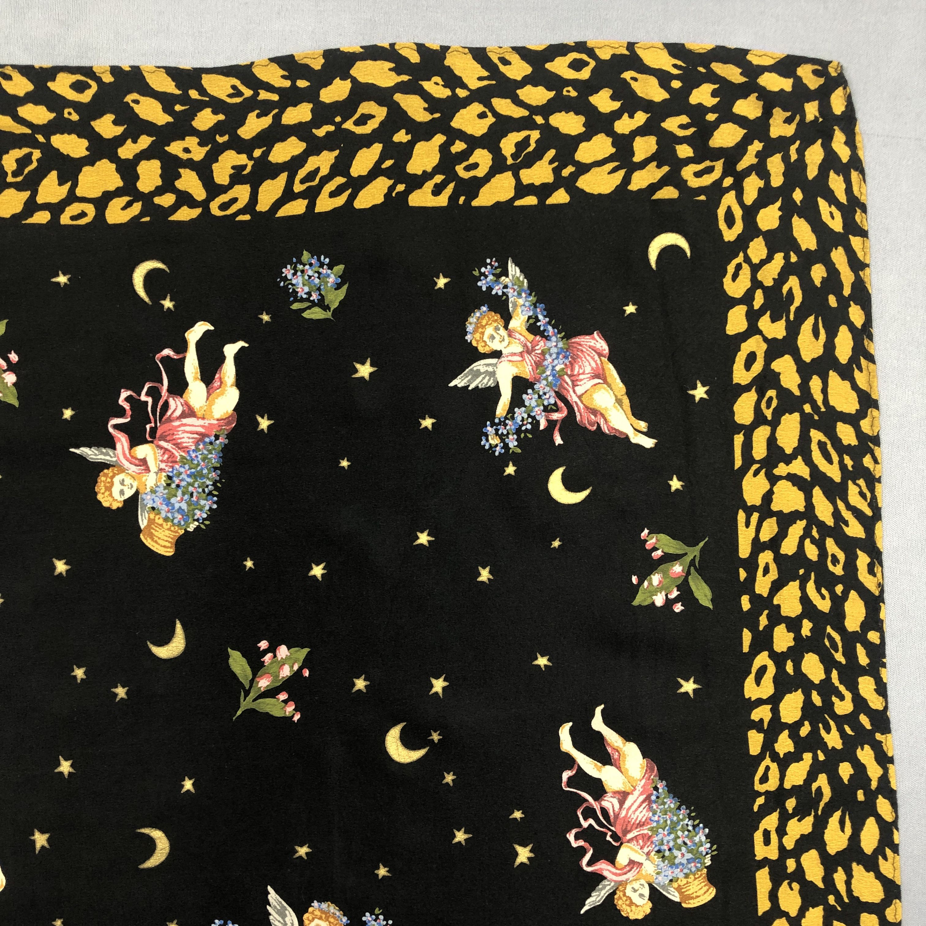 Other Vintage Lolita SILK Scarf Twill Stole Wraps Scarves Size ONE SIZE - 11 Thumbnail
