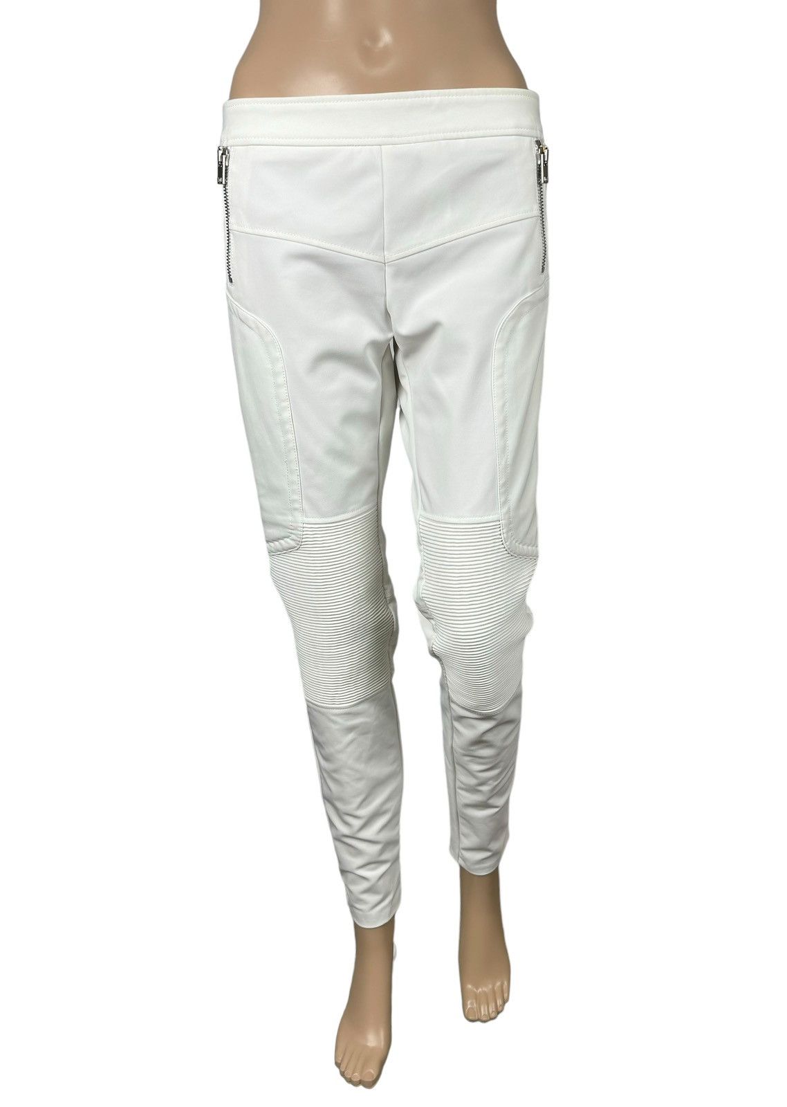 Joseph Joseph White Biker Pants Polyamide size 40 Size 27" / US 4 / IT 40 - 2 Thumbnail