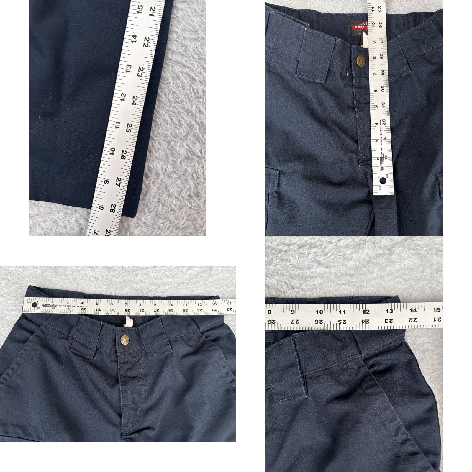 Vintage TRU-SPEC Pants Women 4 Blue Cargo Rip-Stop Poly Blend 27L Pant Size 27" / US 4 / IT 40 - 8 Thumbnail
