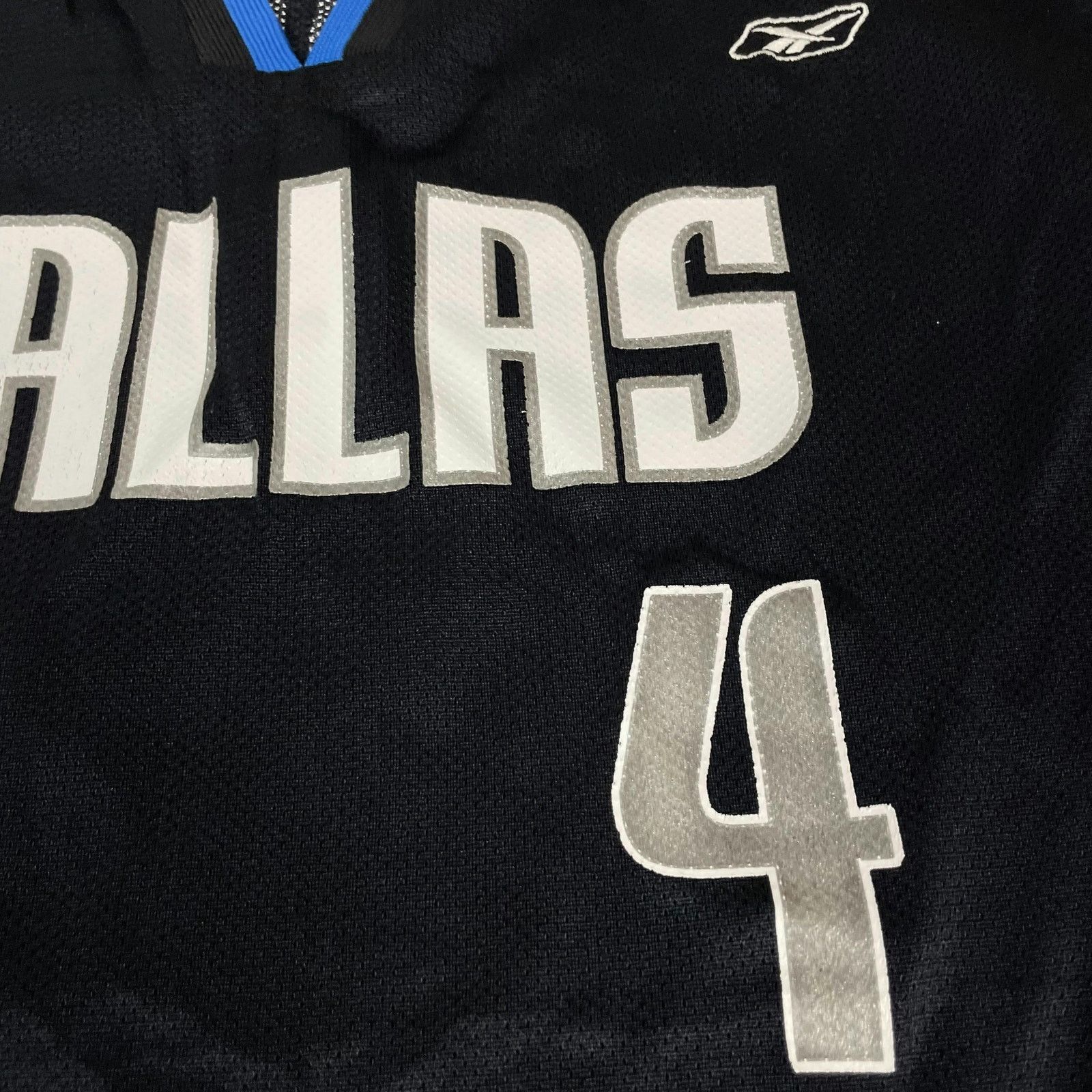 NBA × Reebok × Vintage Reebok Men's Black Dallas Mavericks Michael Finley Jersey XL Size US XL / EU 56 / 4 - 3 Thumbnail