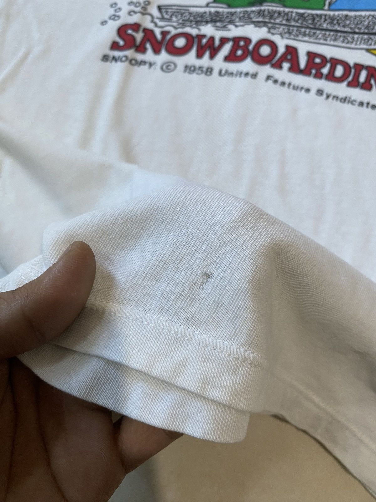 Other Snoopy Snowboarding tee Size US L / EU 52-54 / 3 - 3 Thumbnail