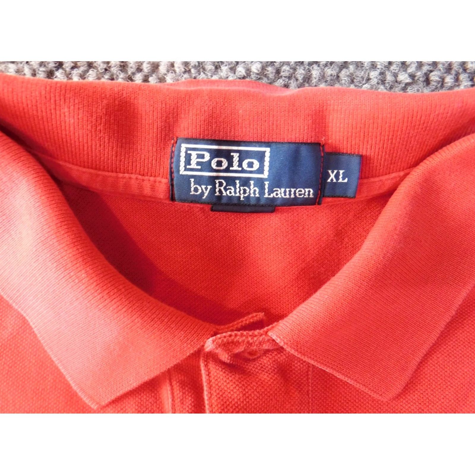 Polo Ralph Lauren Polo Ralph Lauren Polo Shirt Mens XL Red Logo Classic Pony Casual Size US XL / EU 56 / 4 - 4 Thumbnail