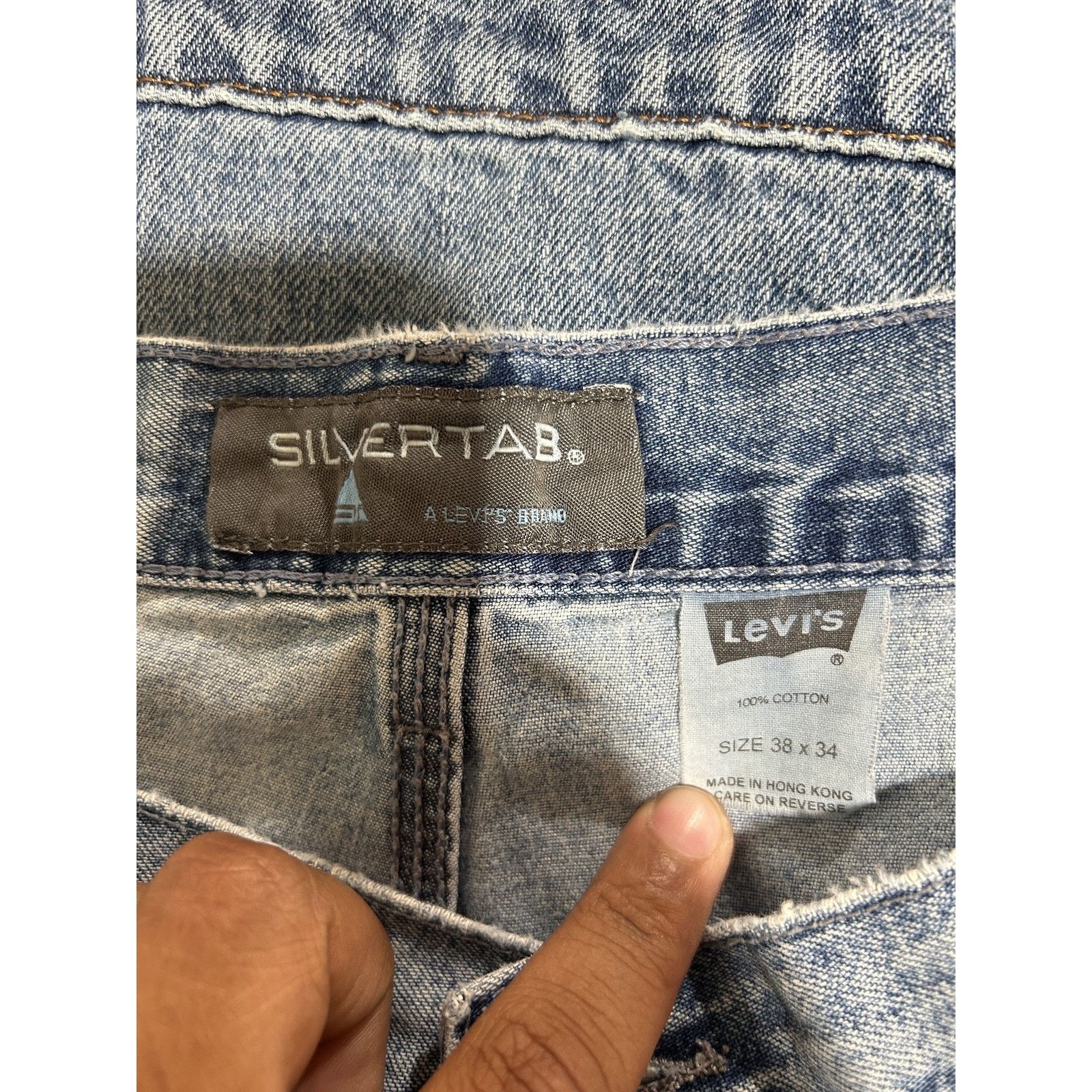 Levi's VINTAGE LEVIS SILVERTAB CARPENTER JEAN SIZE 36 Size US 36 / EU 52 - 3 Thumbnail