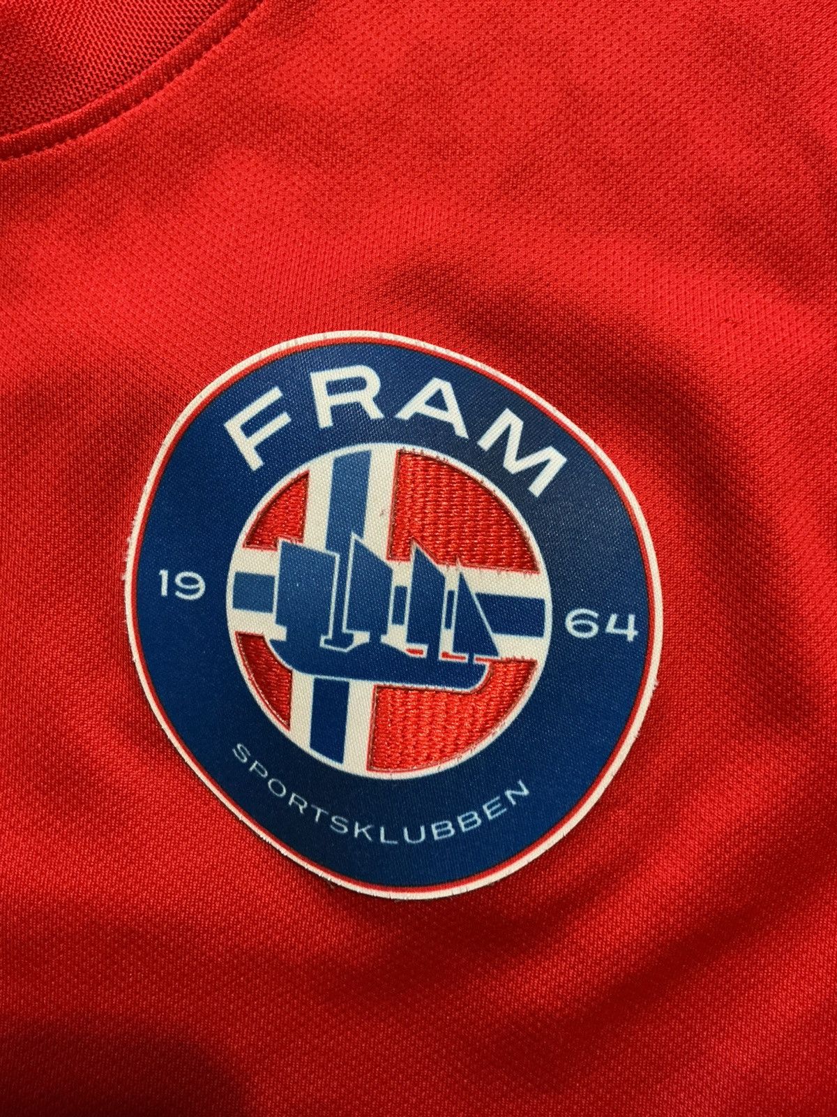 Nike Nike FRAM Sportsklubben Football Club FC Soccer Jersey Size US M / EU 48-50 / 2 - 8 Thumbnail