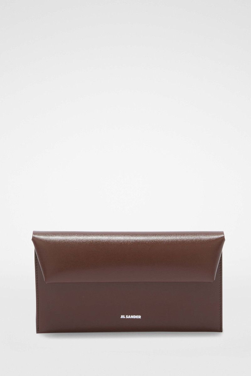 Jil Sander o1loc1c0426 Size:OS/Wallet in Brown Size ONE SIZE - 1 Thumbnail