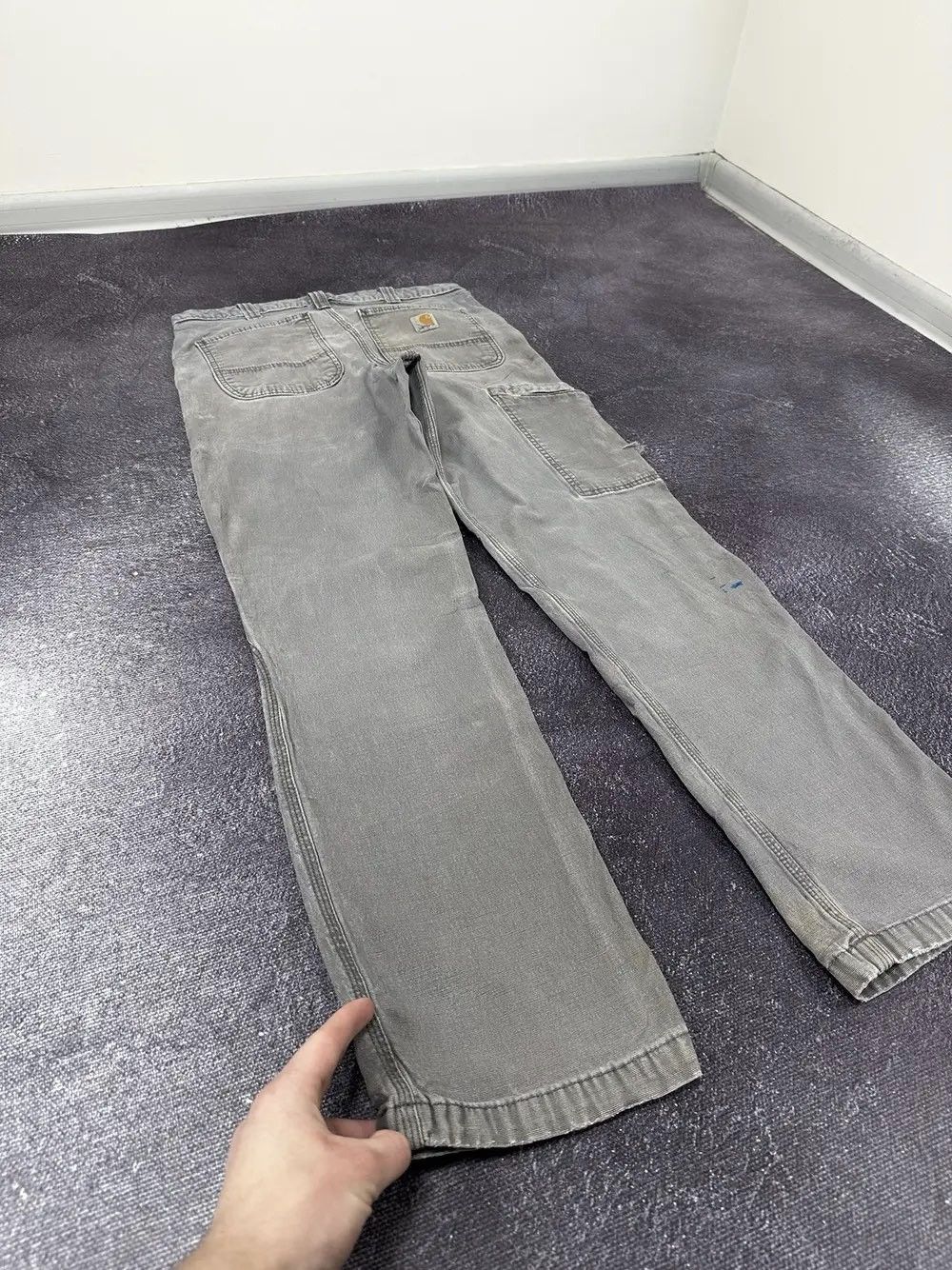 Carhartt Vintage Carhartt USA Distressed Relaxed Fit Opium Work Pants Size US 32 / EU 48 - 3 Thumbnail