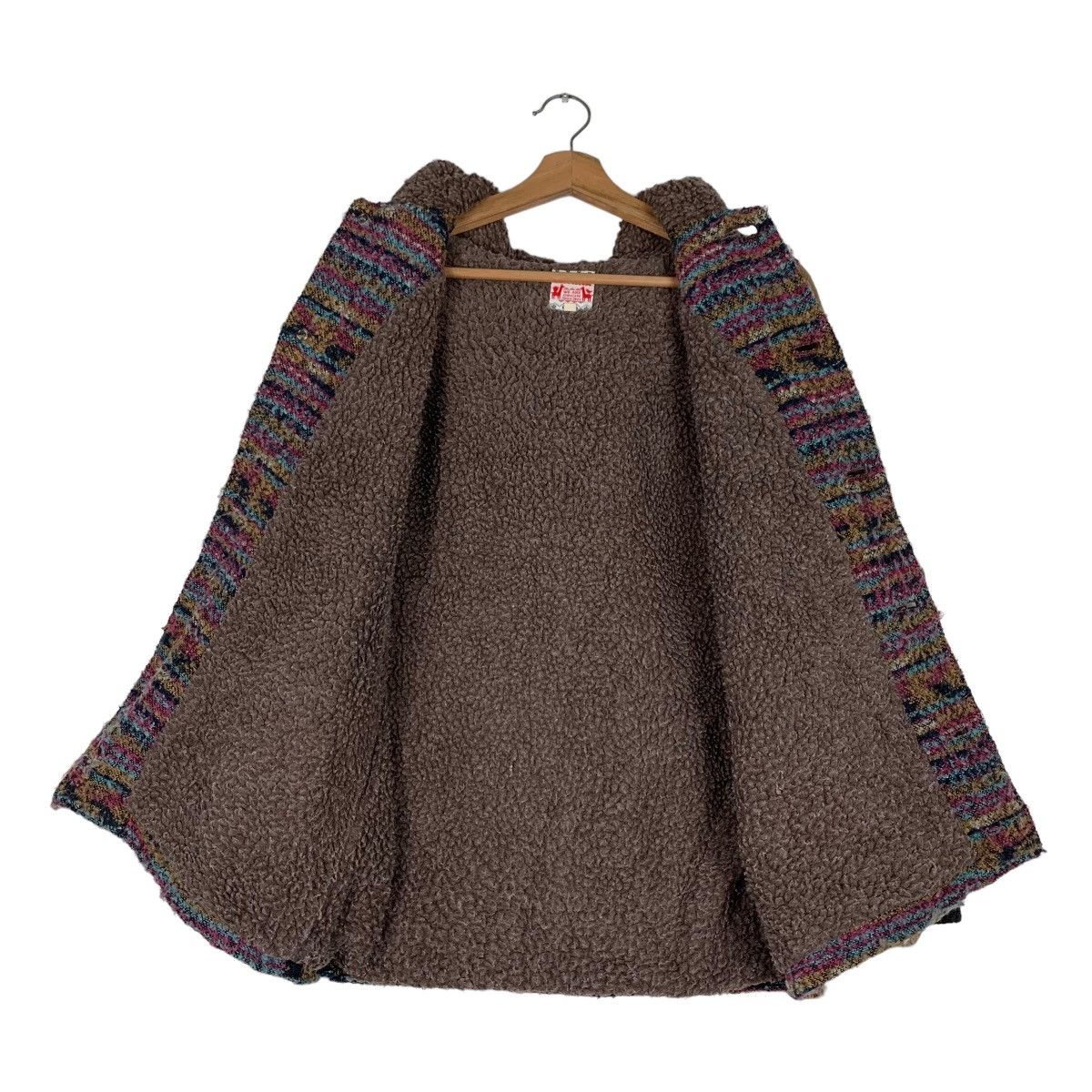 Japanese Brand TITICACA Sherpa Wool Hooded Jacket #0478-C22 Size US M / EU 48-50 / 2 - 11 Thumbnail