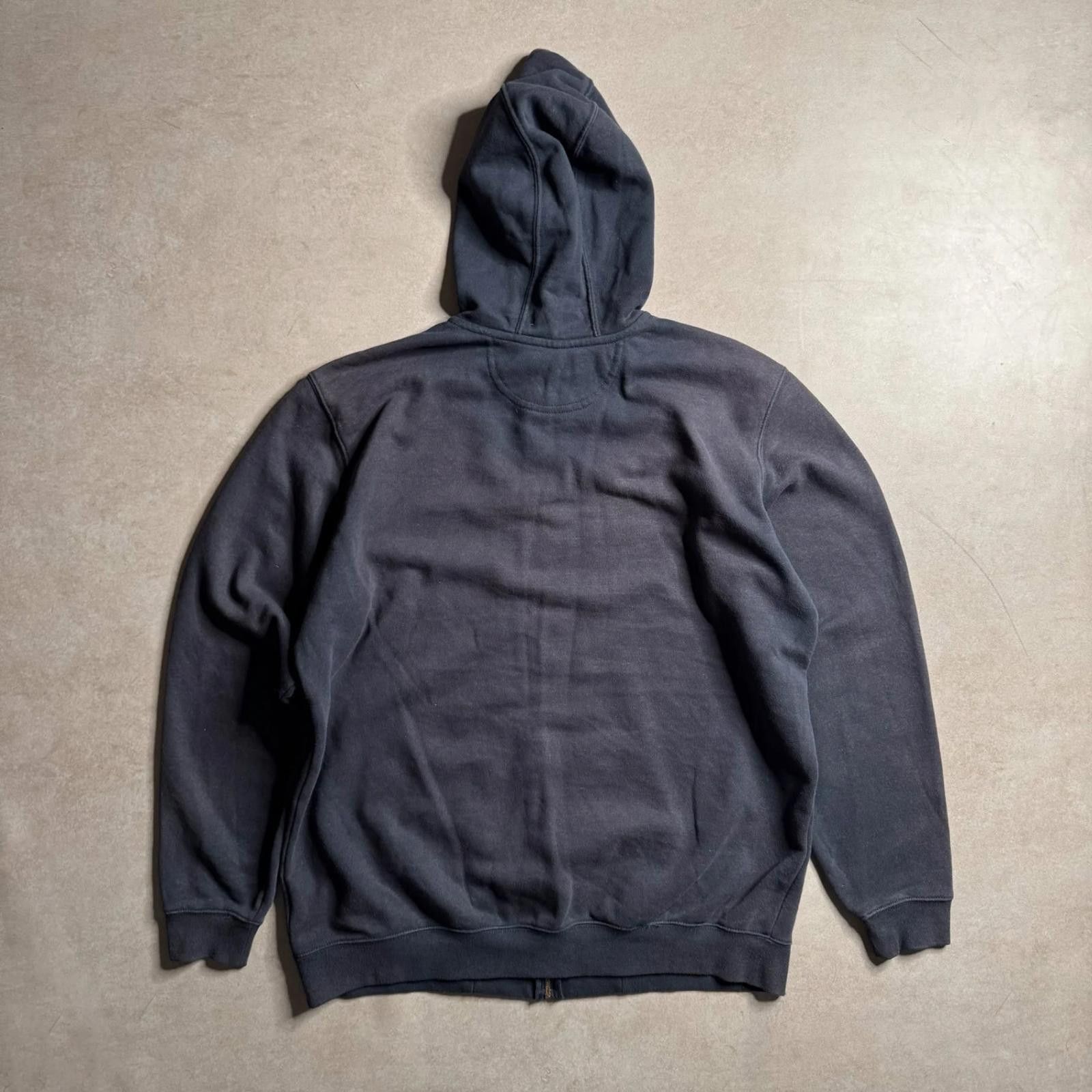 Carhartt Vintage Carhartt Navy Tall Hoodie - XXL Size US XXL / EU 58 / 5 - 2 Thumbnail