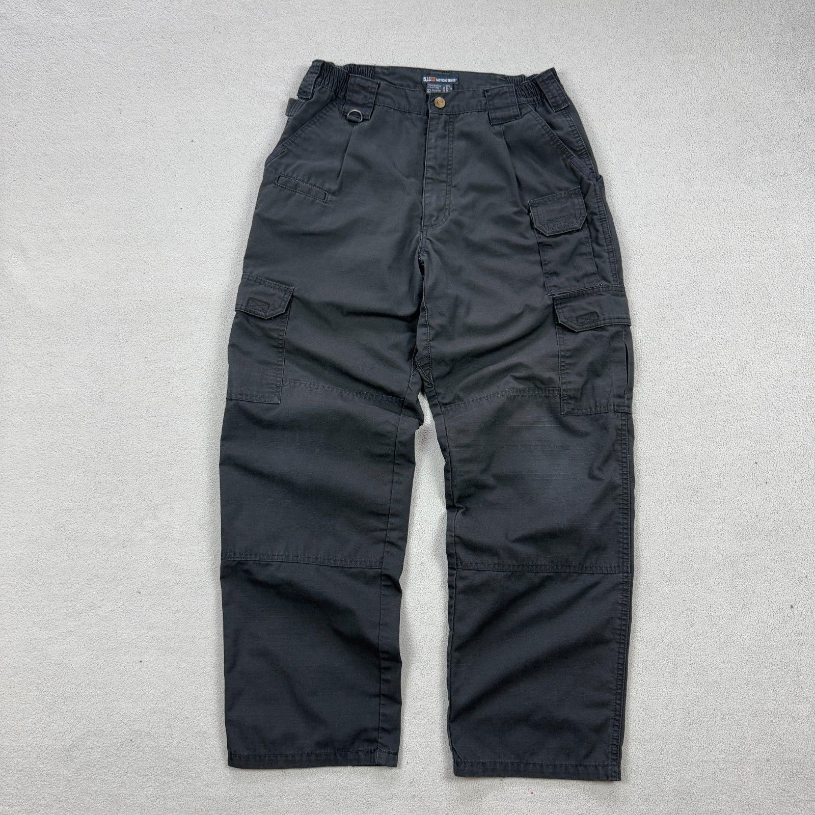 5.11 5.11 Tactical Pro Pants Gorpcore Black Ripstop Cargo 32x30 Size US 32 / EU 48 - 13 Thumbnail