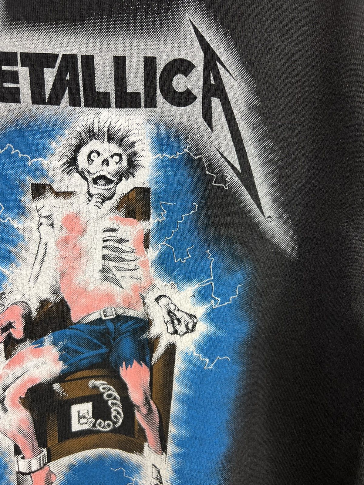 Metallica Vintage 1994 Metallica ride the lightning hoodie giant fotl Size US M / EU 48-50 / 2 - 24 Thumbnail