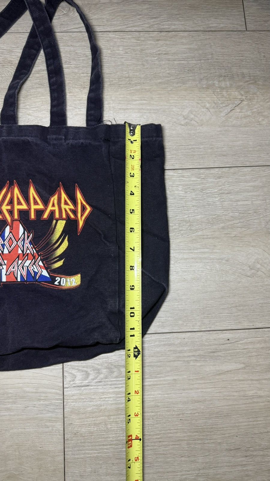 Other Y2K 2012 Def Leppard “Rock Of Ages” Tour Tote Bag Size ONE SIZE - 4 Thumbnail
