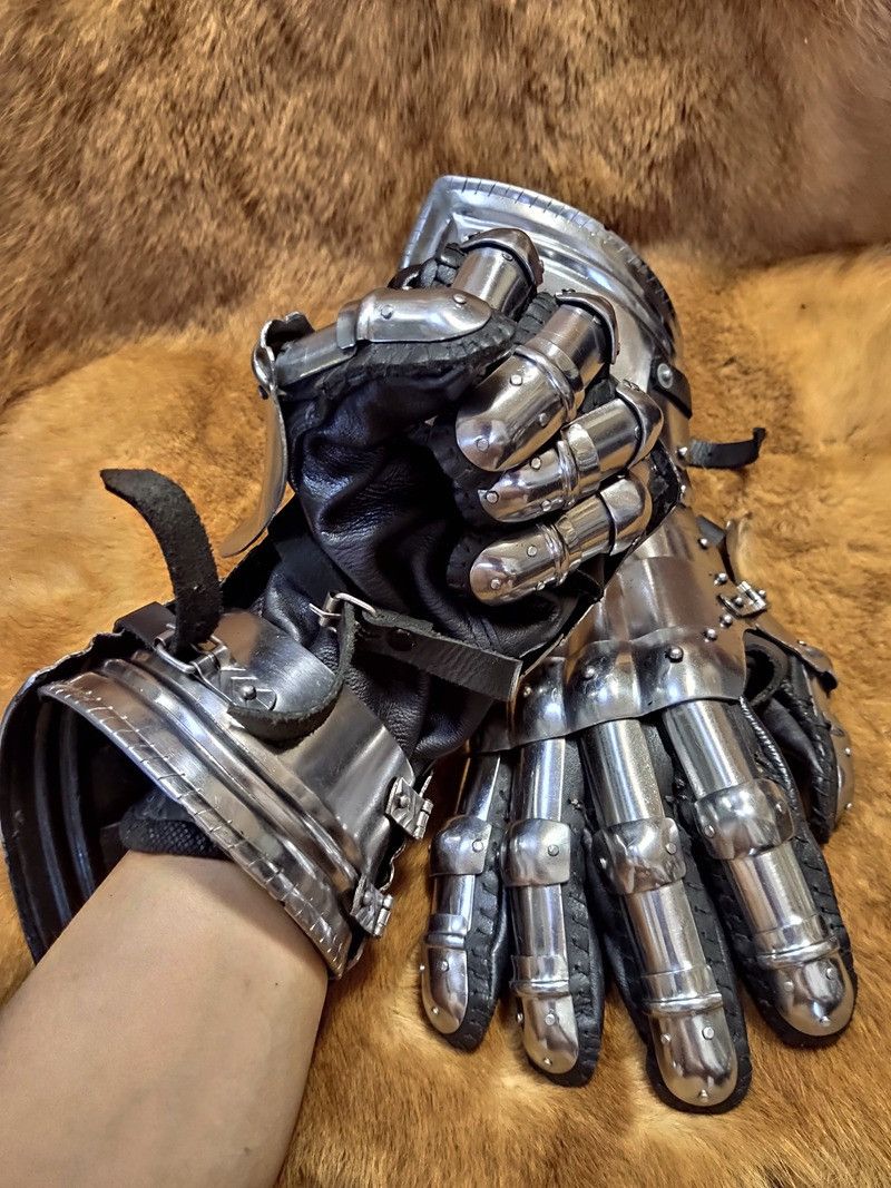 Japanese Brand × Vintage Vintage Medieval Handmade Gloves Size ONE SIZE - 3 Thumbnail