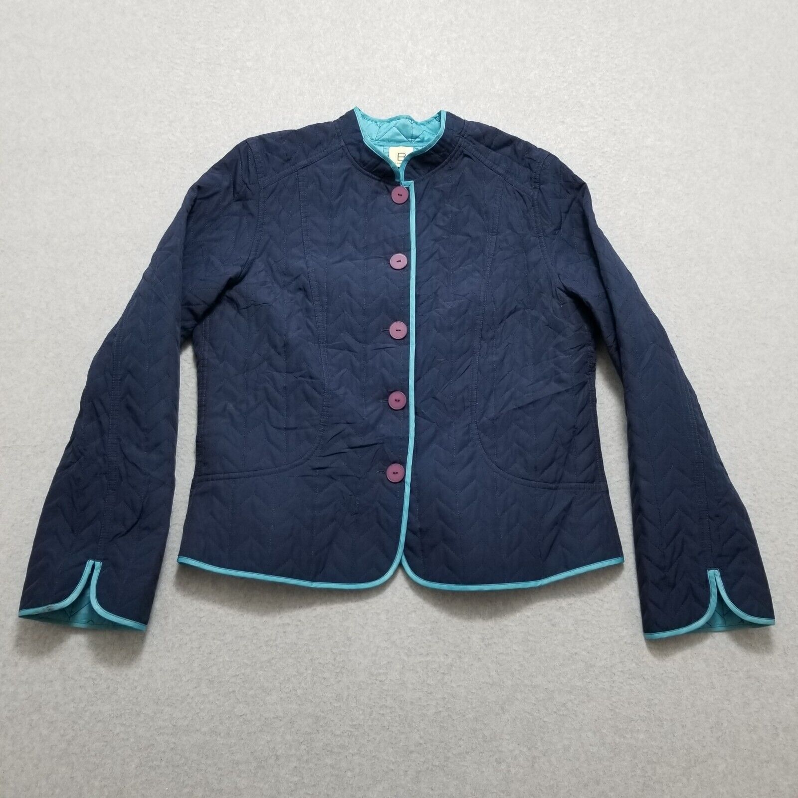 Other Belongings Jacket Womens Large Buttons Pockets Lightweight Size L / US 10 / IT 46 - 1 Thumbnail