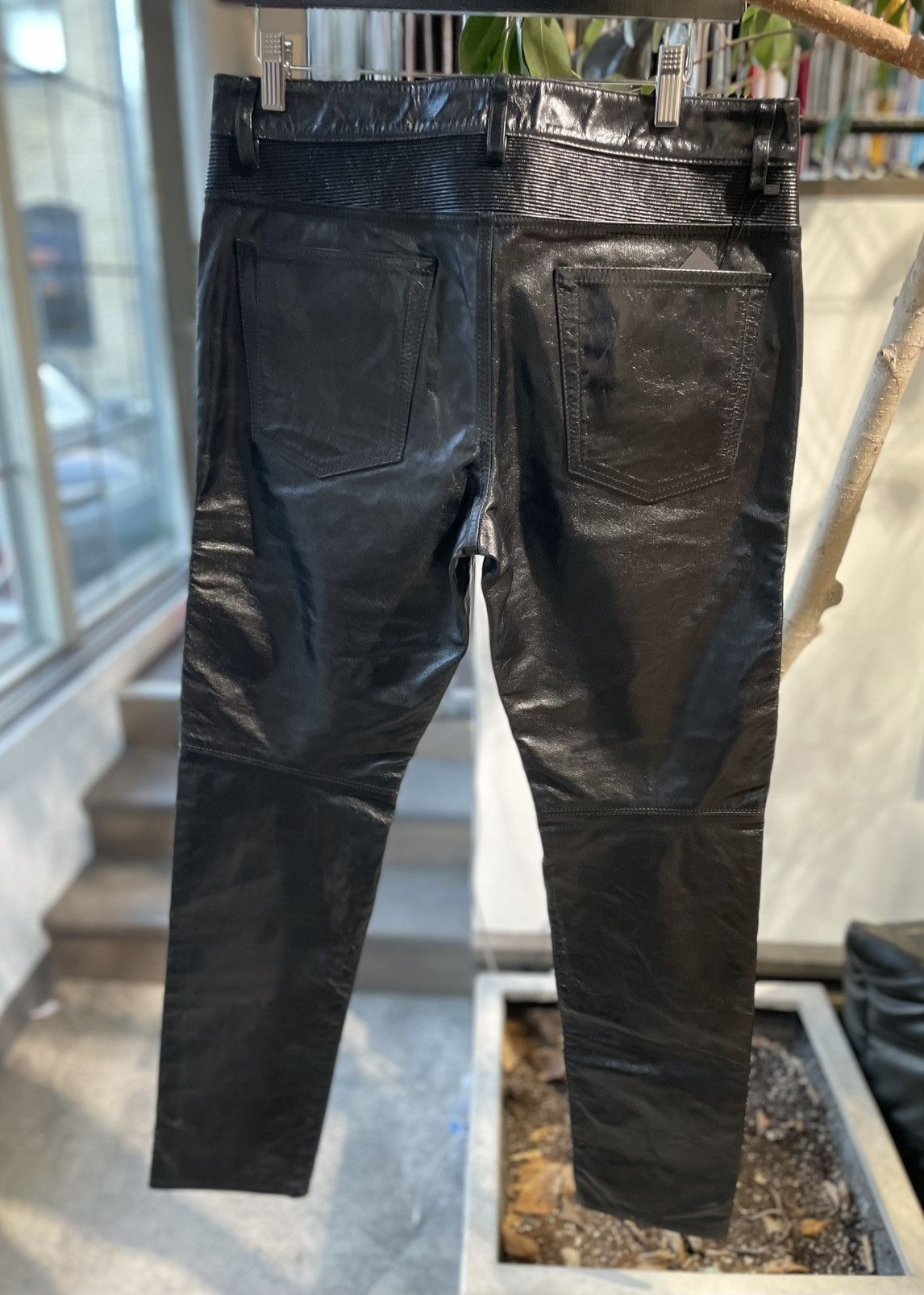Marcelo Burlon Marcelo Burlon Leather Biker Jeans Size US 32 / EU 48 - 4 Thumbnail