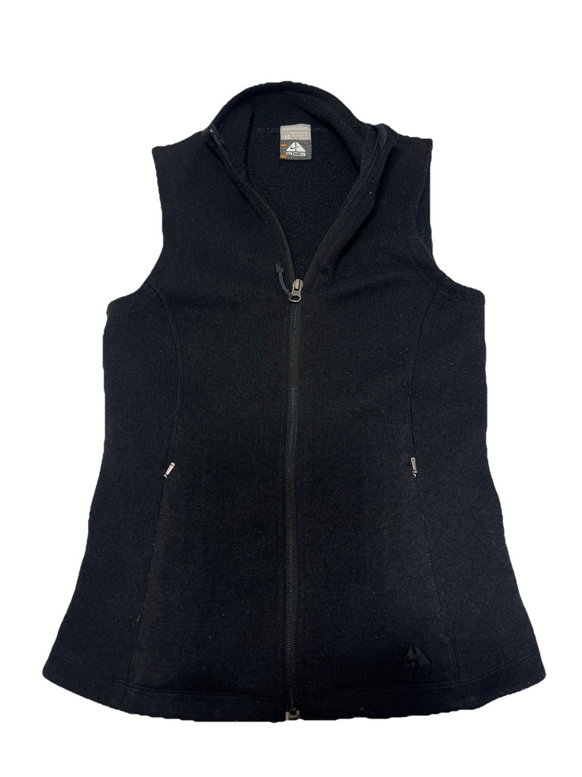 Nike Vintage Nike ACG Black Fleece Full Zip Vest Men’s Large XS Size US XS / EU 42 / 0 - 1 Thumbnail
