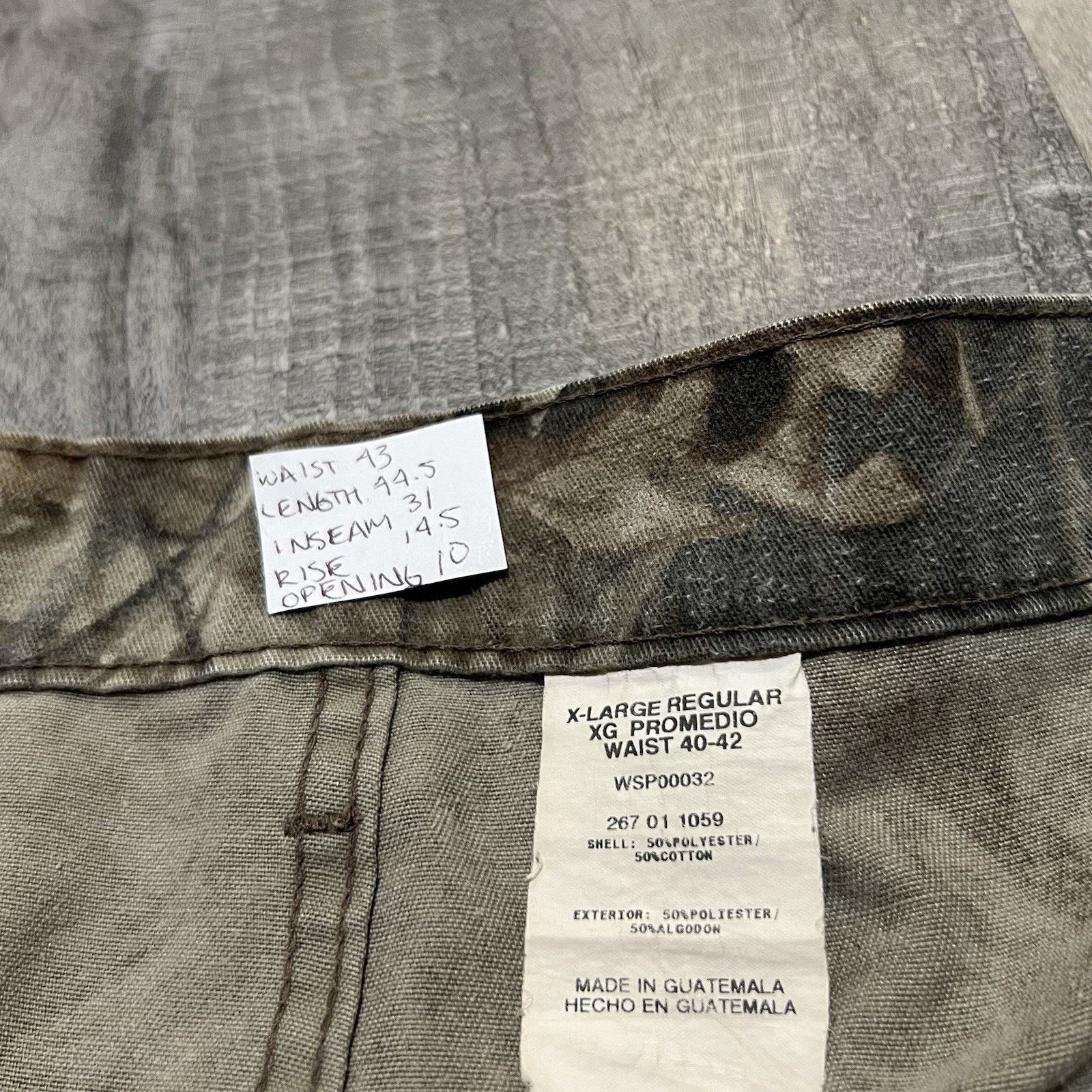 Realtree VTG Realtree Hardwoods Camouflage Pants Baggy Camo Grunge Size US 42 / EU 58 - 6 Thumbnail