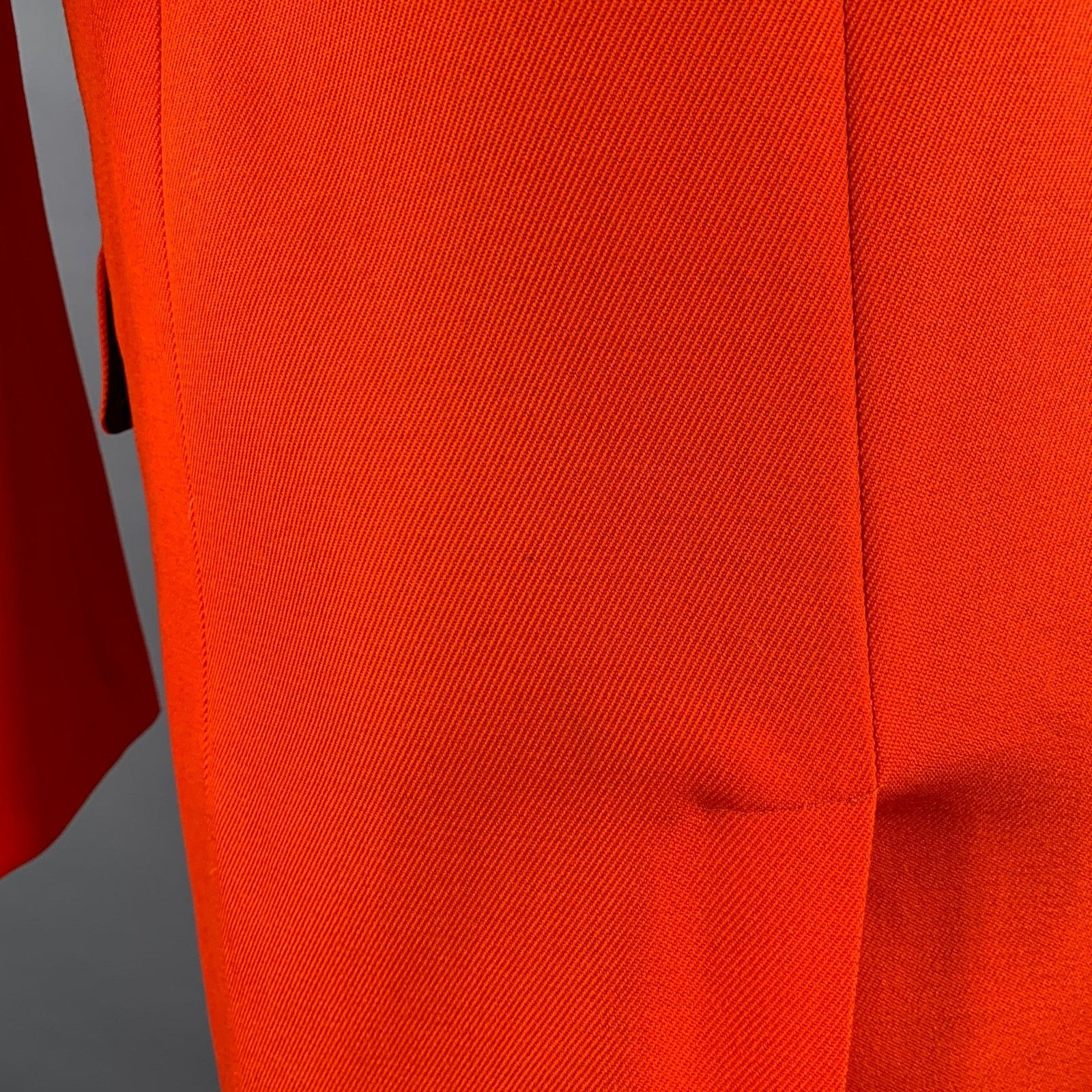 AMI Size 38 Orange Textured Twill Coat Size US M / EU 48-50 / 2 - 5 Thumbnail