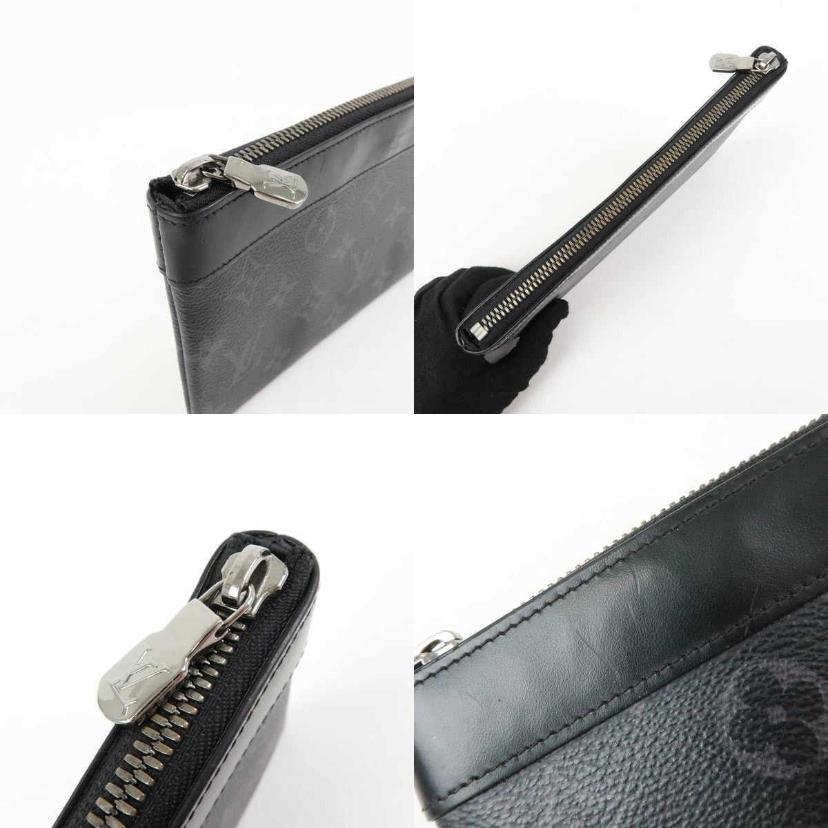 Louis Vuitton Louis Vuitton Monogram Eclipse Pochette Discovery PM Pouch Size ONE SIZE - 5 Thumbnail