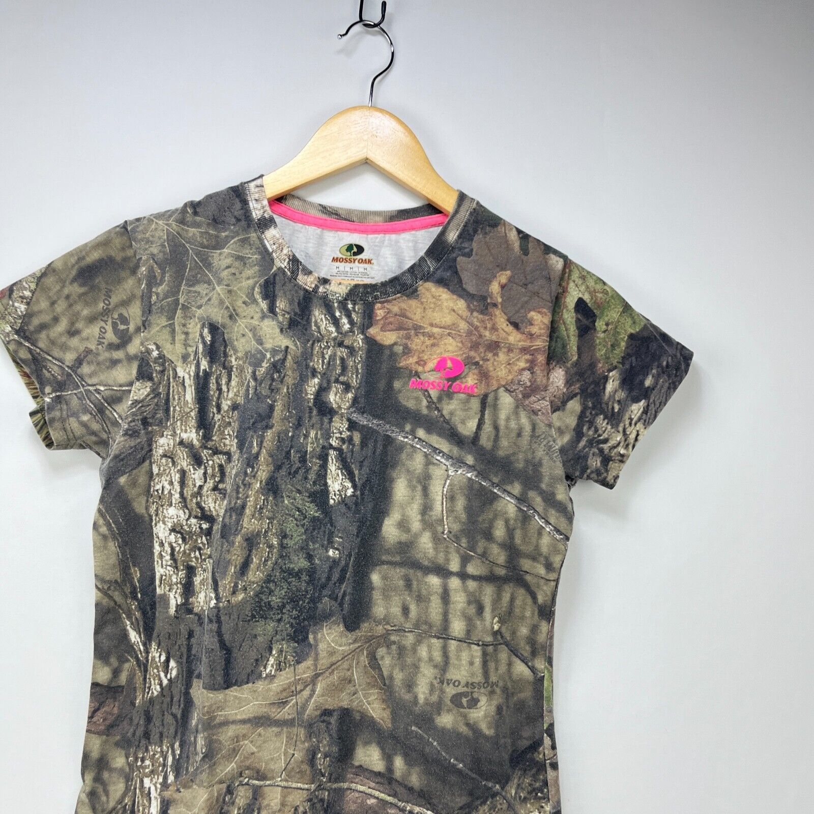 Vintage Vintage Y2K Mossy Oak Realtree Camo T-Shirt Women's Medium Size M / US 6-8 / IT 42-44 - 2 Thumbnail