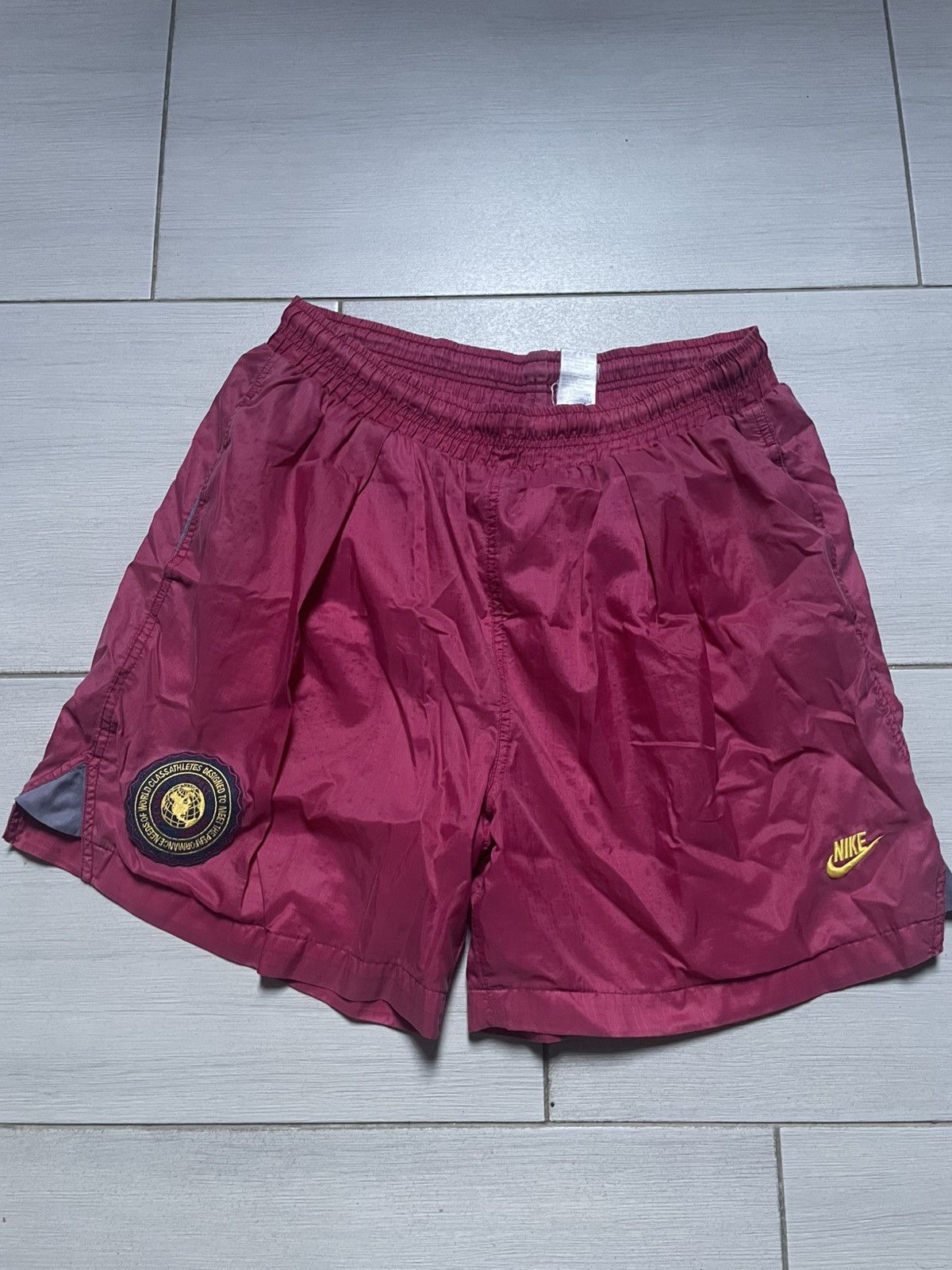 Nike Nike vintage 90s usa archive athletic sport rare short Size US 31 - 1 Thumbnail