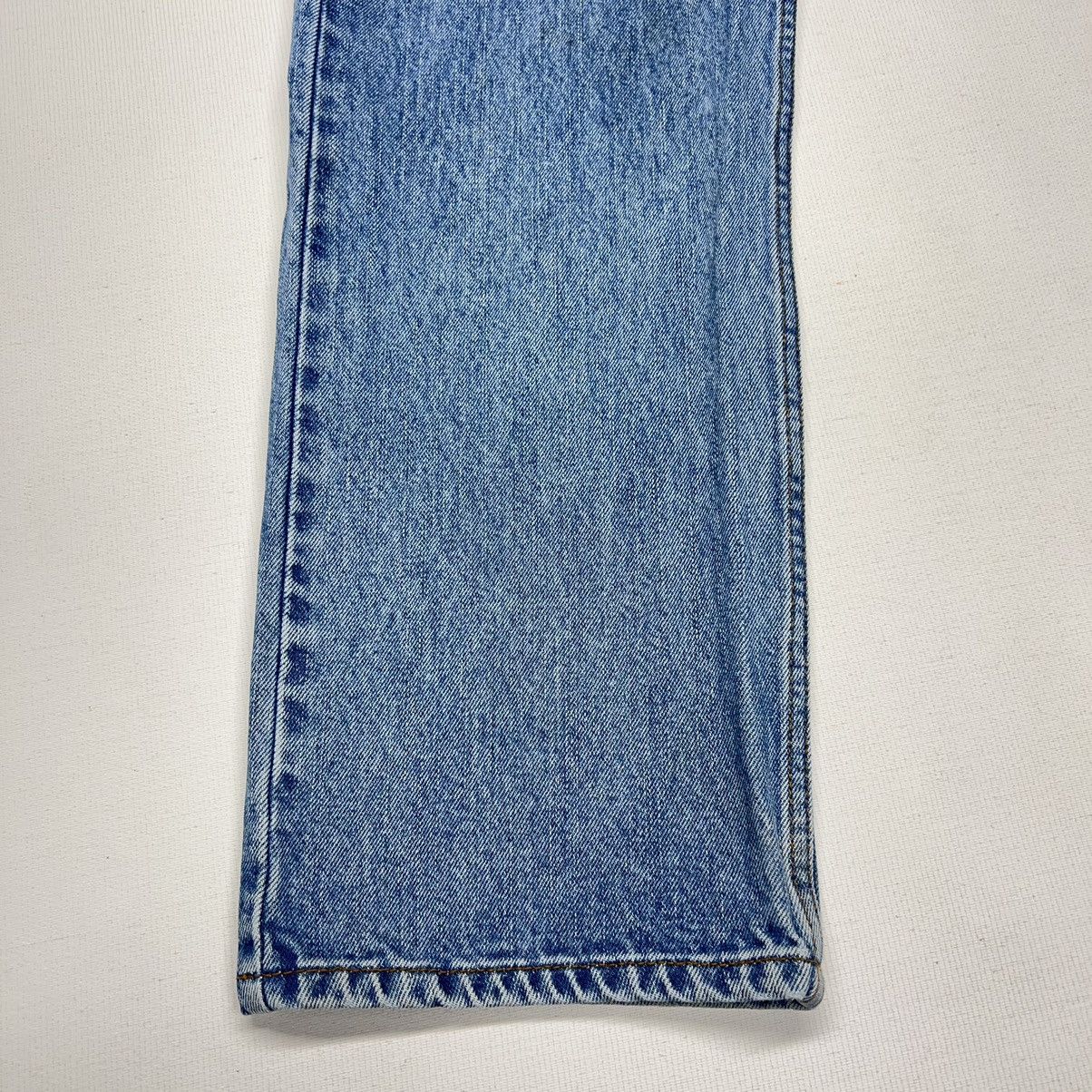 Levi's Levis 505 Jeans Regular Fit Straight Blue Pants Denim Y2K Size US 33 - 3 Thumbnail