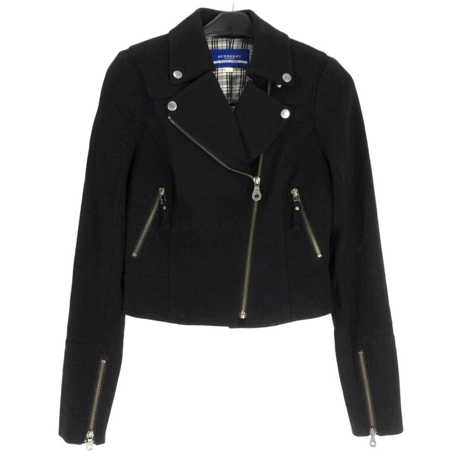 Burberry Burberry Blue Label Riders Moto Jacket Size XS / US 0-2 / IT 36-38 - 1 Thumbnail