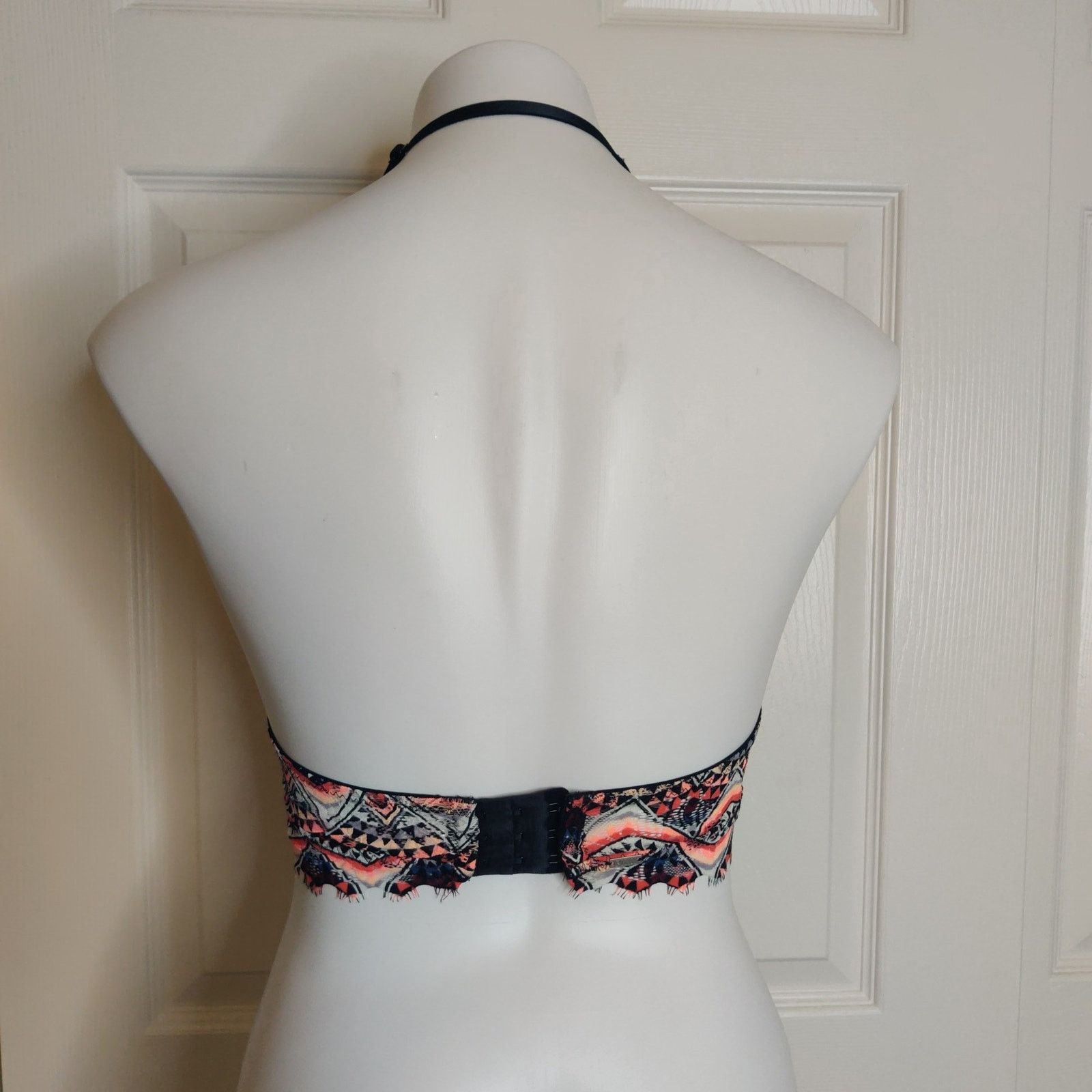 Pink PINK printed lace bralette lightly lined sz XS Size ONE SIZE - 3 Thumbnail