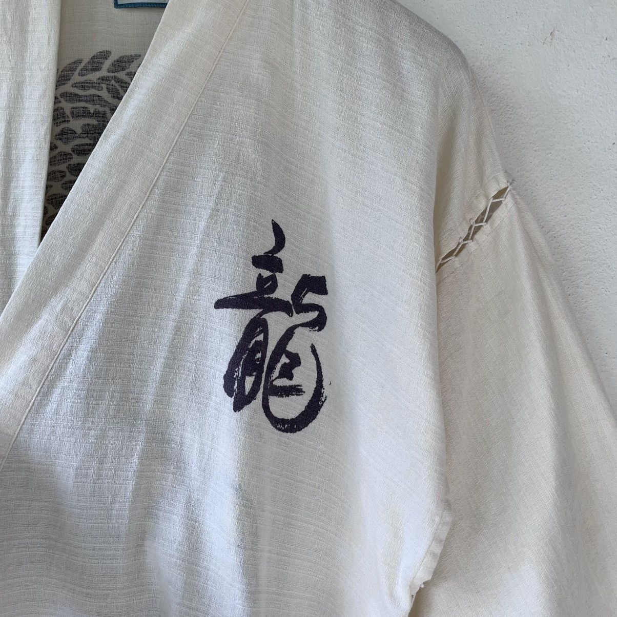 Japanese Brand Japanese Haori Kimono Jacket – Dragon Print Size US L / EU 52-54 / 3 - 4 Thumbnail