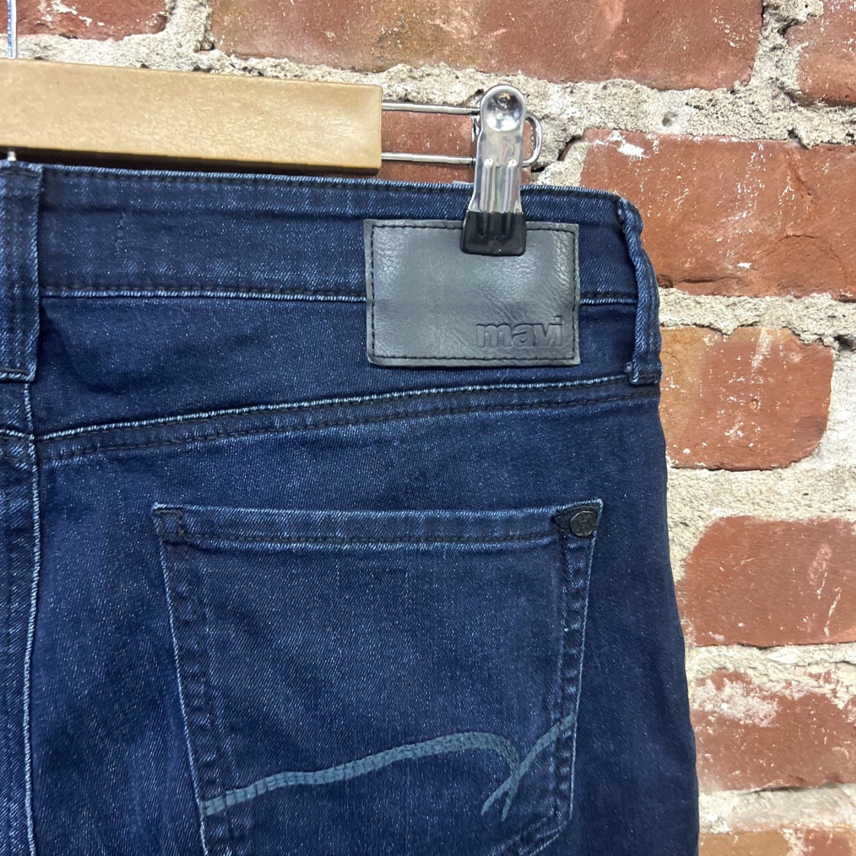Mavi Mavi Jake Slim Leg Jeans Men 31x30 Blue Denim Stretch Slim Mid 10-12 Regular 5-Pocket Brand: Mavi Jake Straight 30 In Inseam Men Size US 31 - 4 Thumbnail