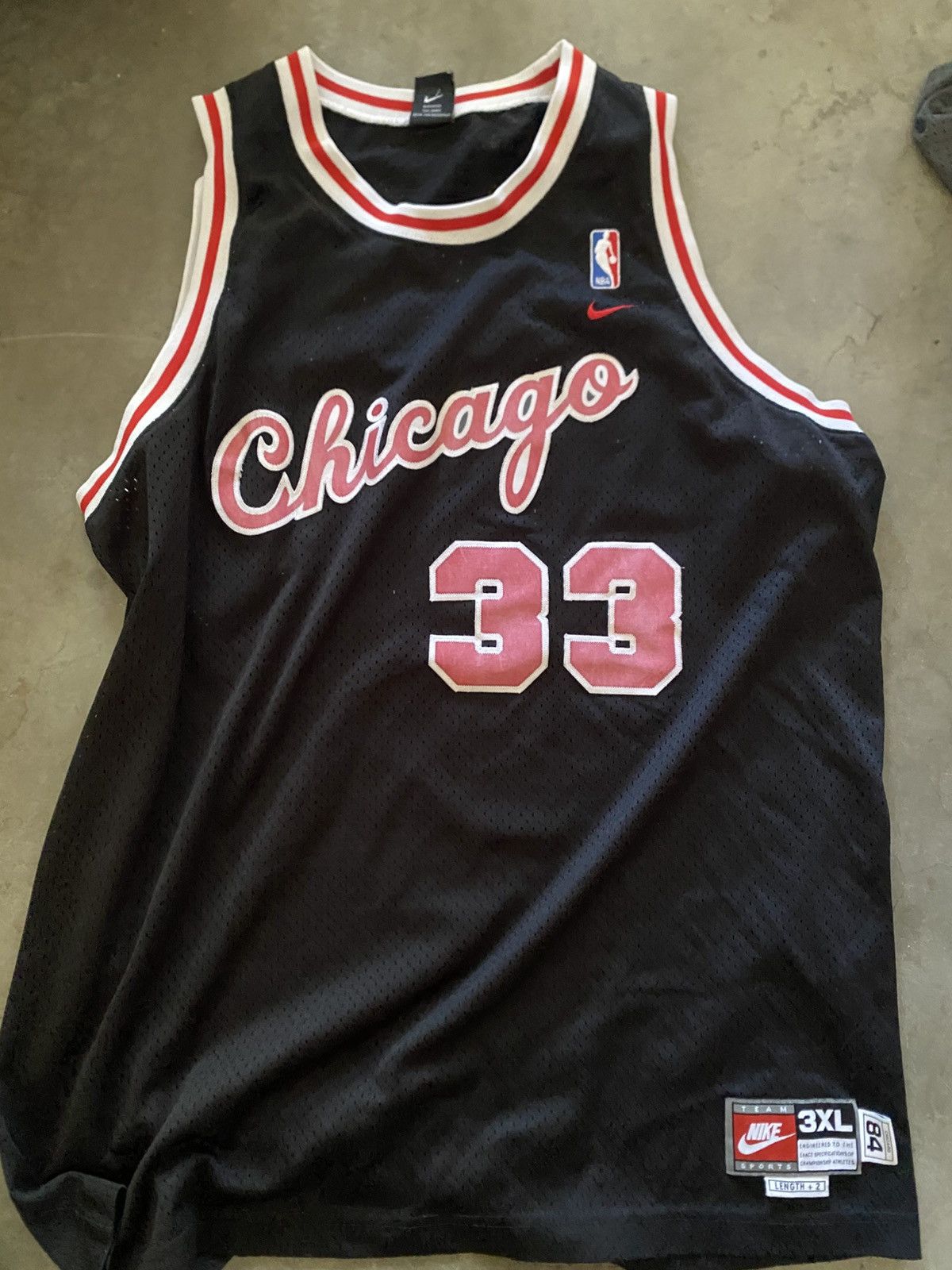 XXXL Nike Vintage NBA Scottie Pippen Chicago Bulls Jersey