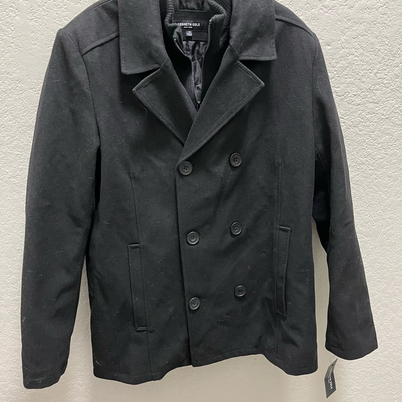 Kenneth Cole Kenneth Cole New York Men Medium Peacoat Black Size US M / EU 48-50 / 2 - 1 Thumbnail