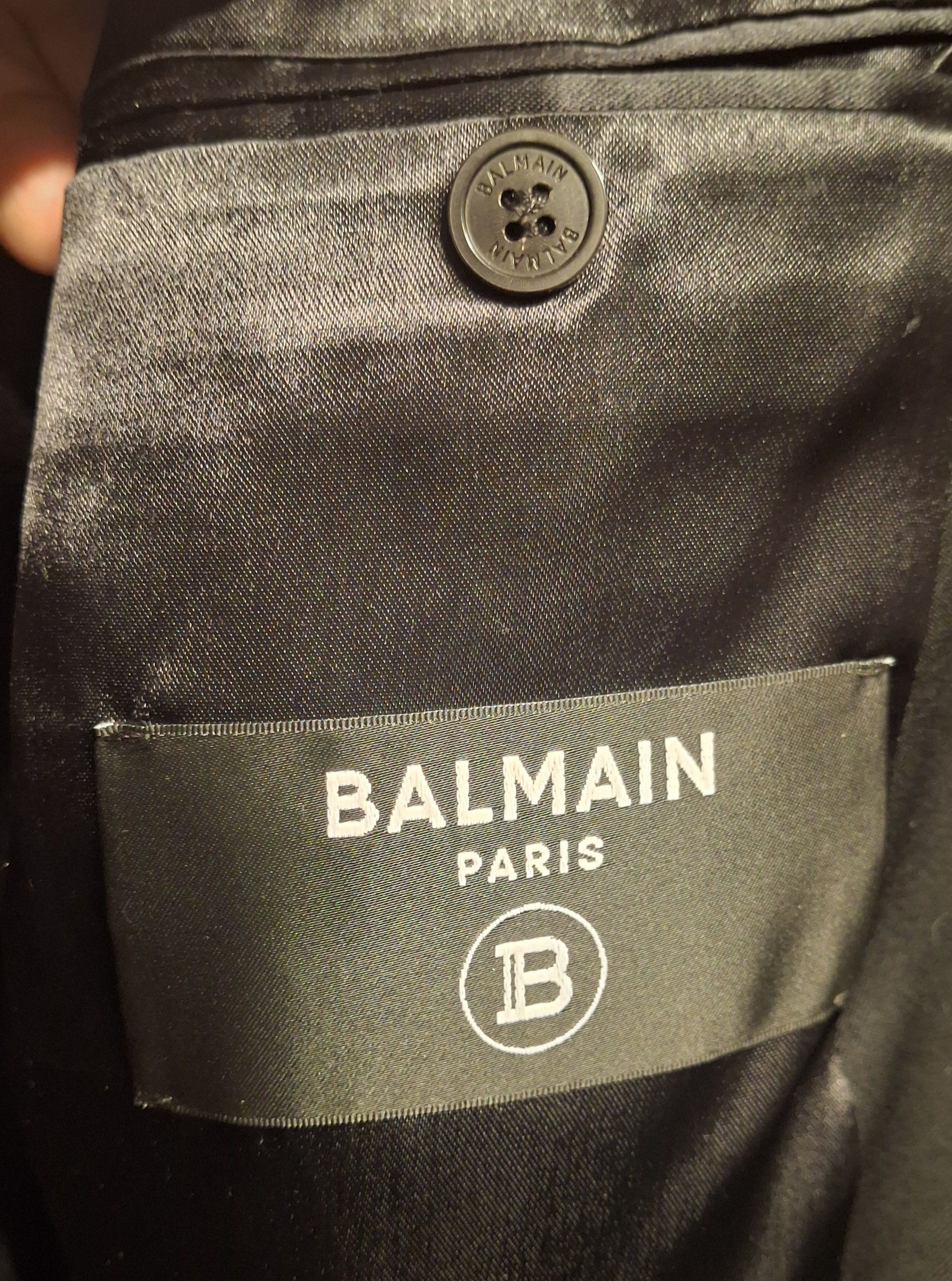 Balmain Balmain Paris Double Breasted Blazer – Lion Metal Buttons Size US M / EU 48-50 / 2 - 7 Thumbnail
